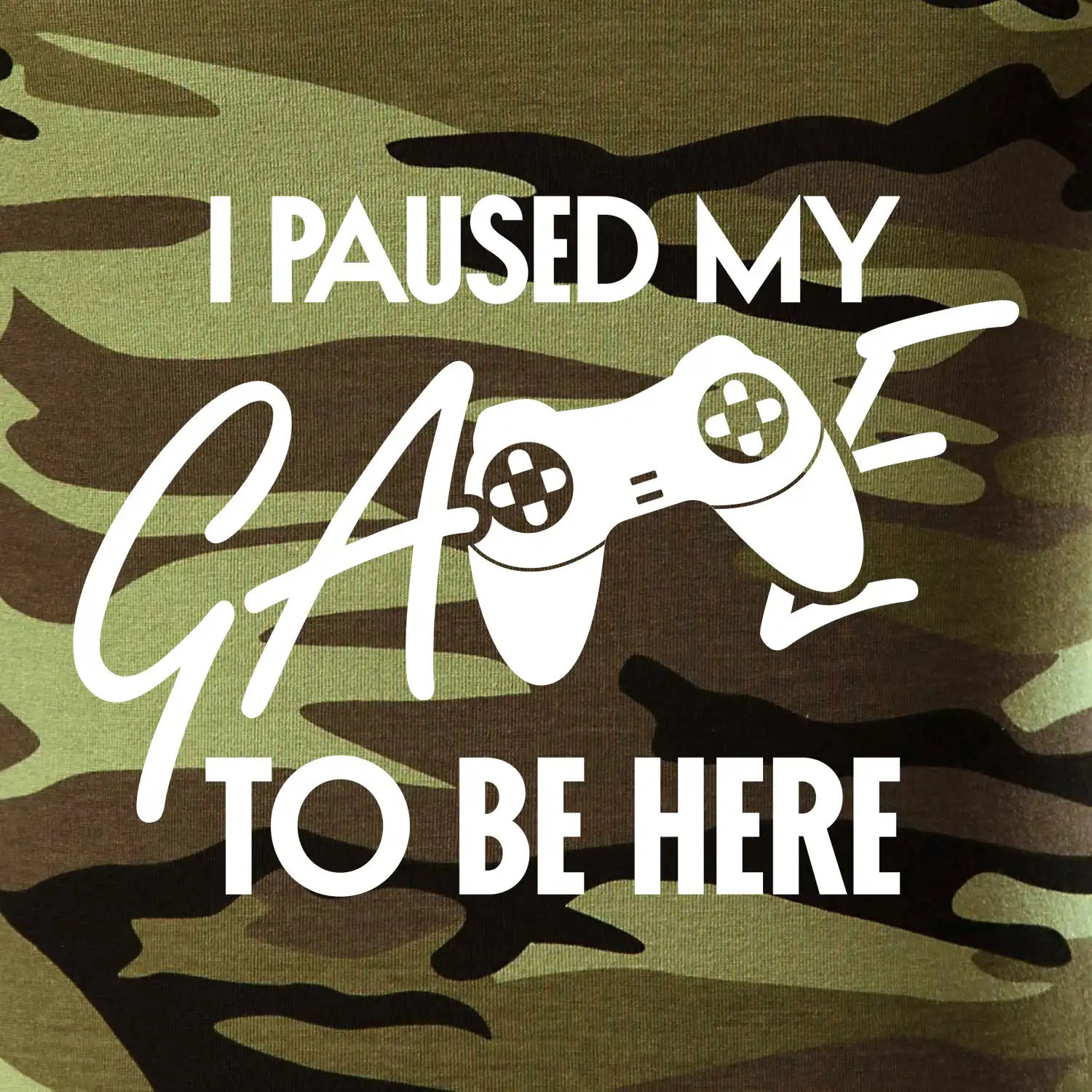 I paused my game to be here