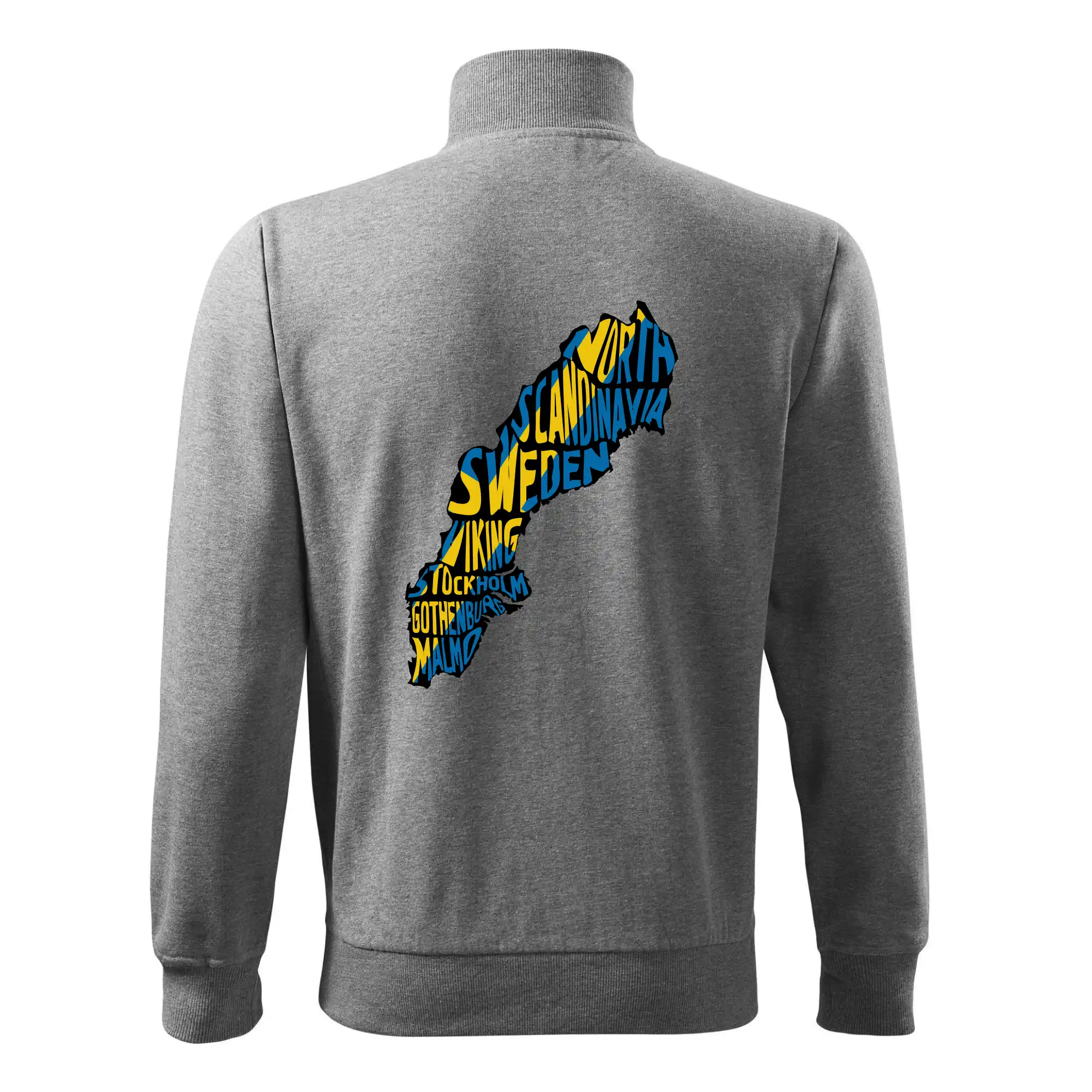 Mapy - názvy měst - Švédsko