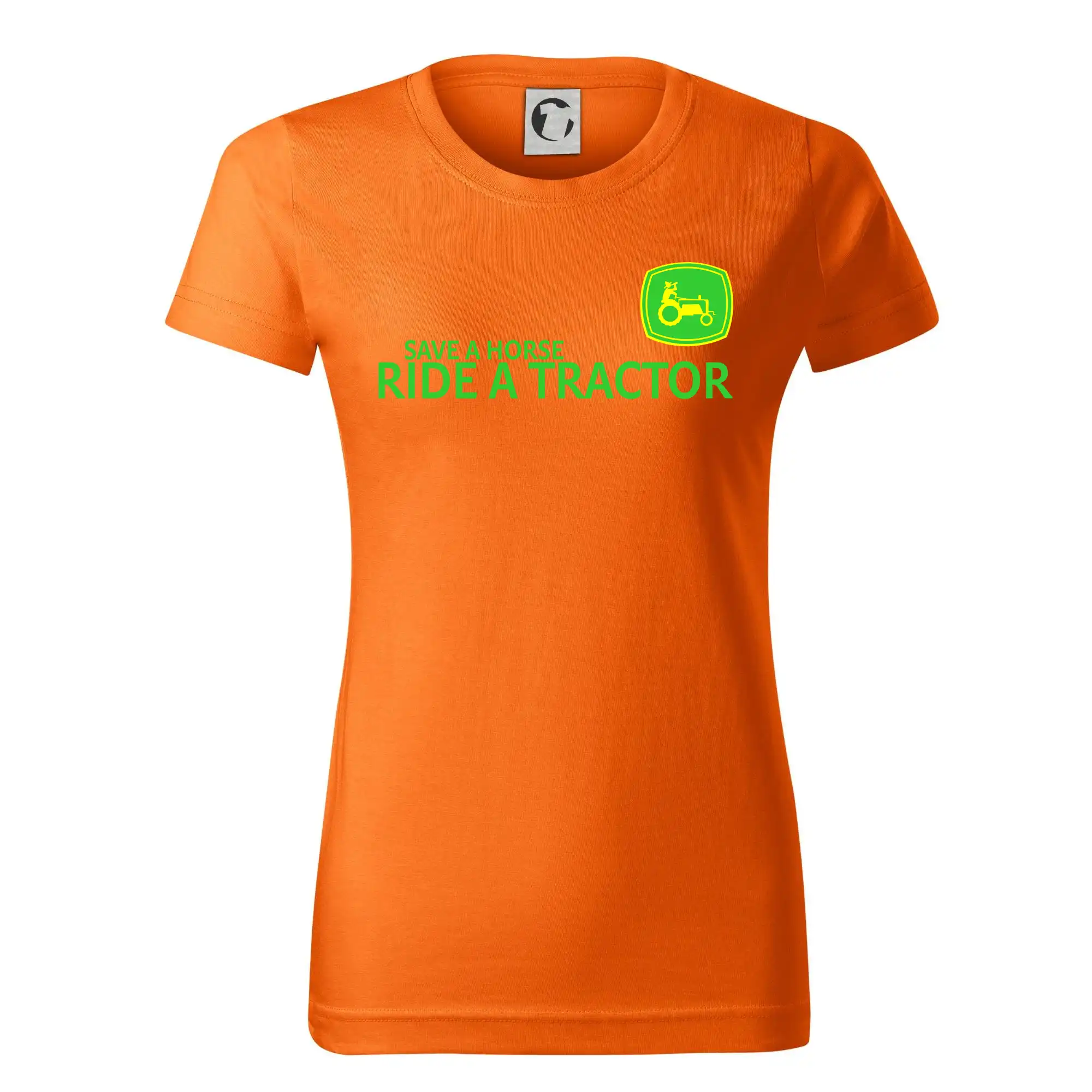 Save horse, ride tractor