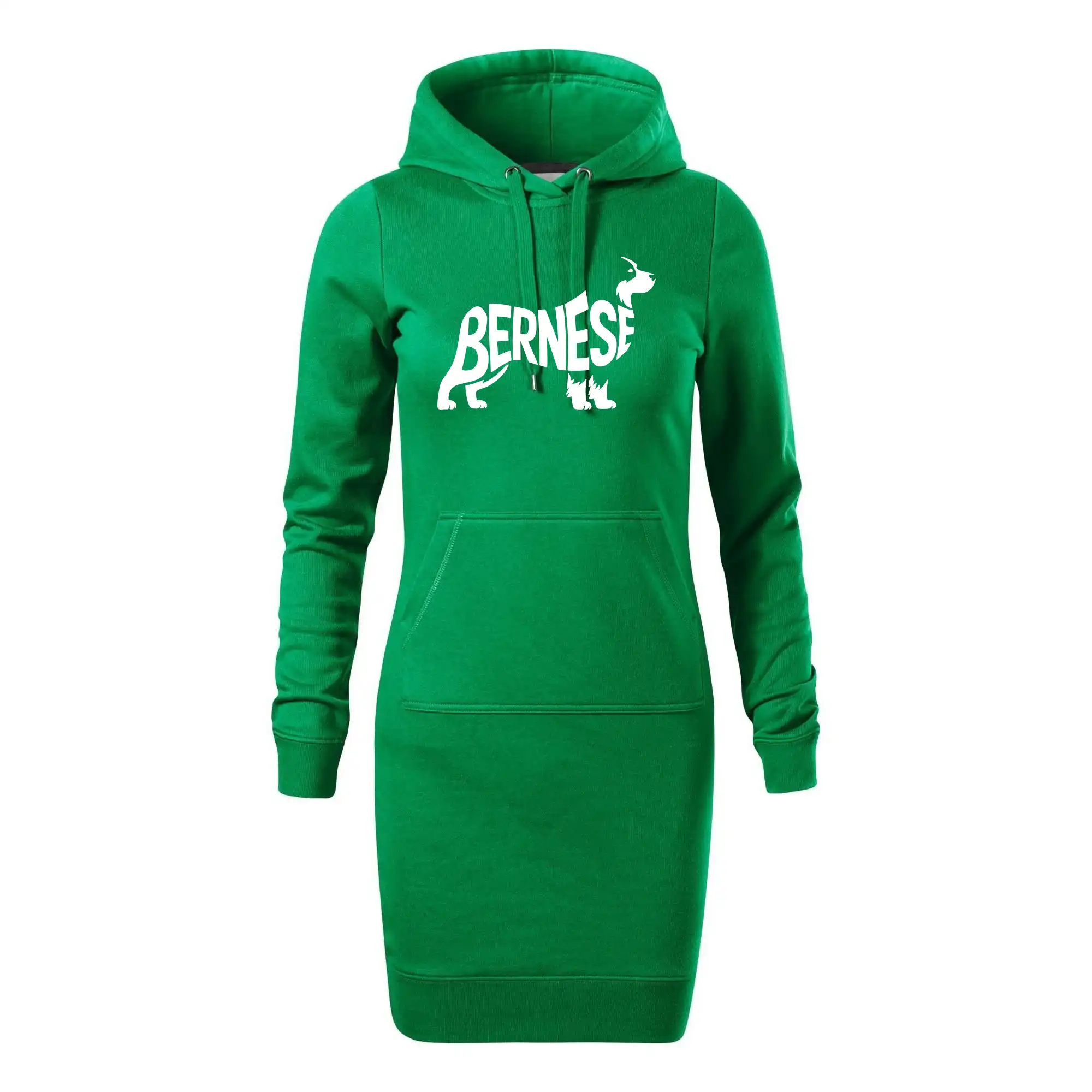 Bernese Mountain Dog nápis v těle