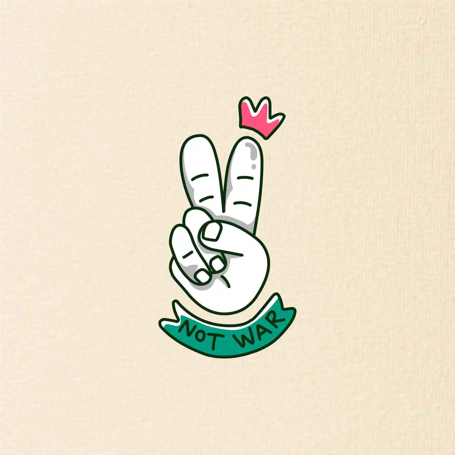 Victory ruka - not war