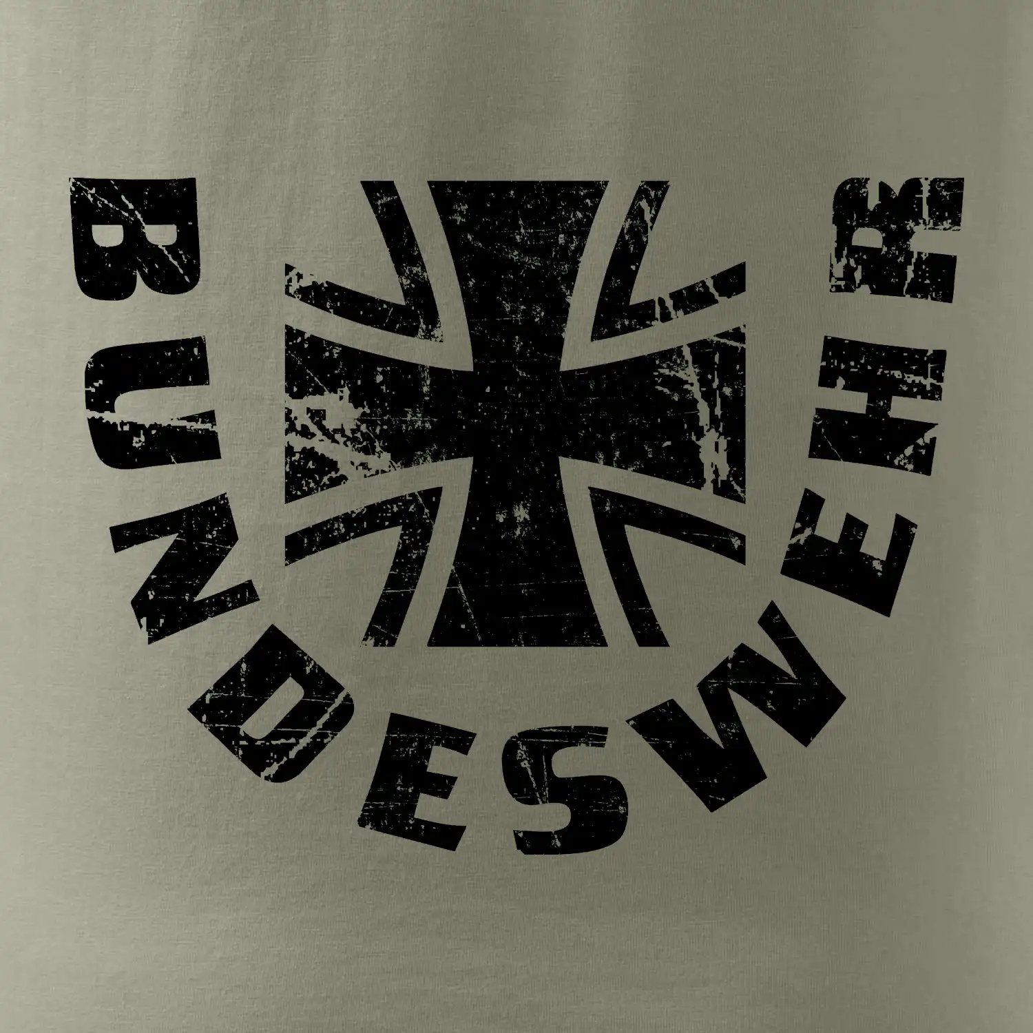 Bundeswehr kříž + nápis