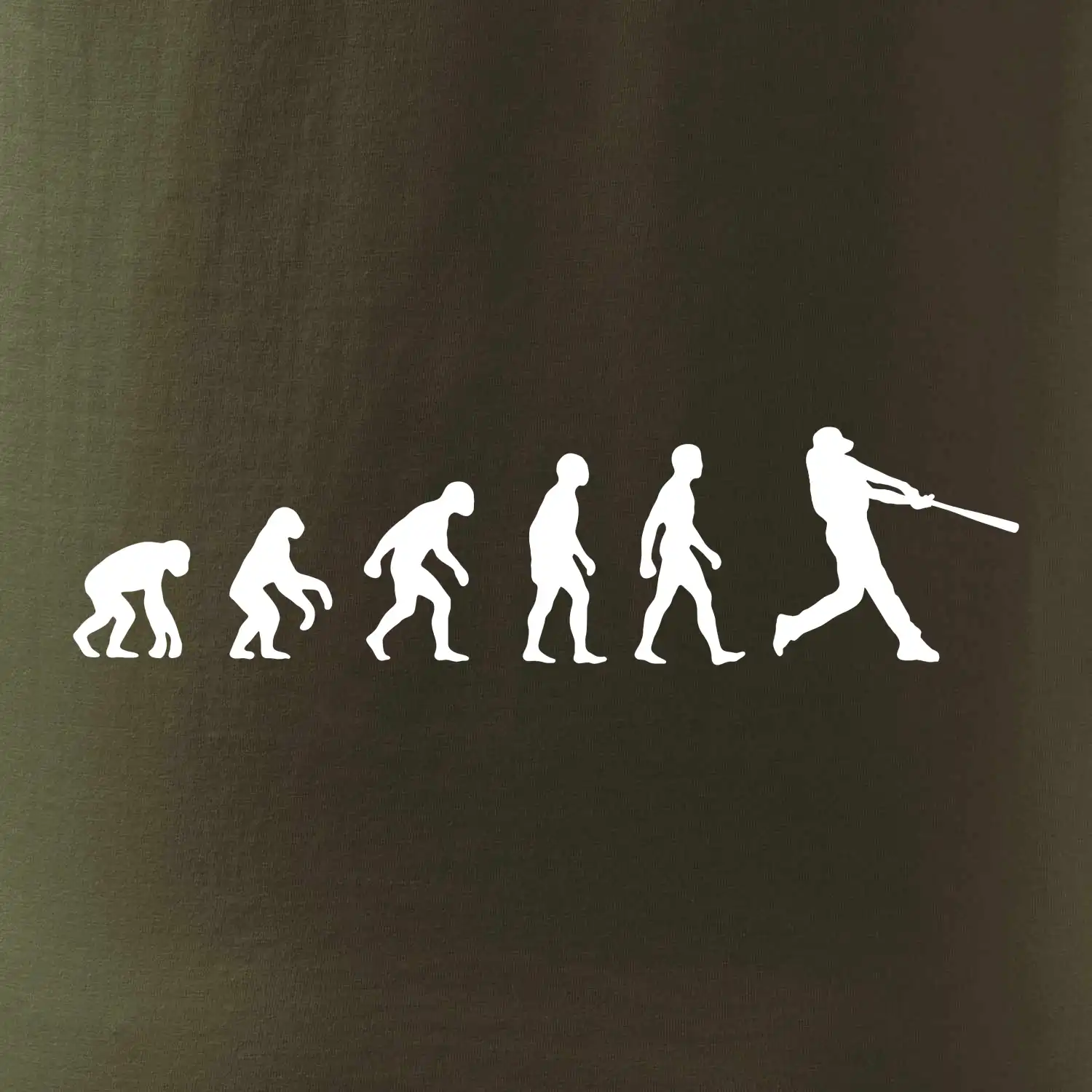Evoluce baseball pálkař odpal