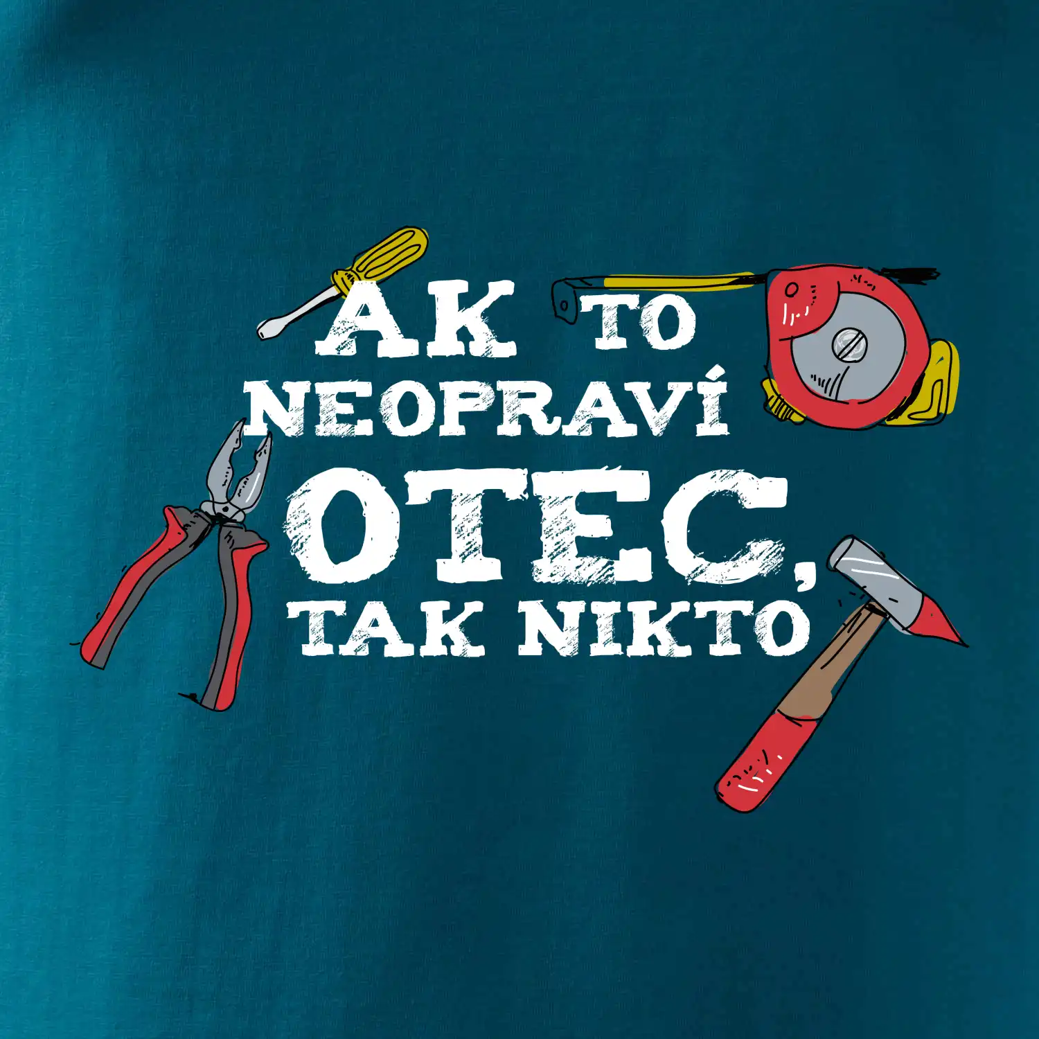 Ak to neopraví otec, tak nikto farebné