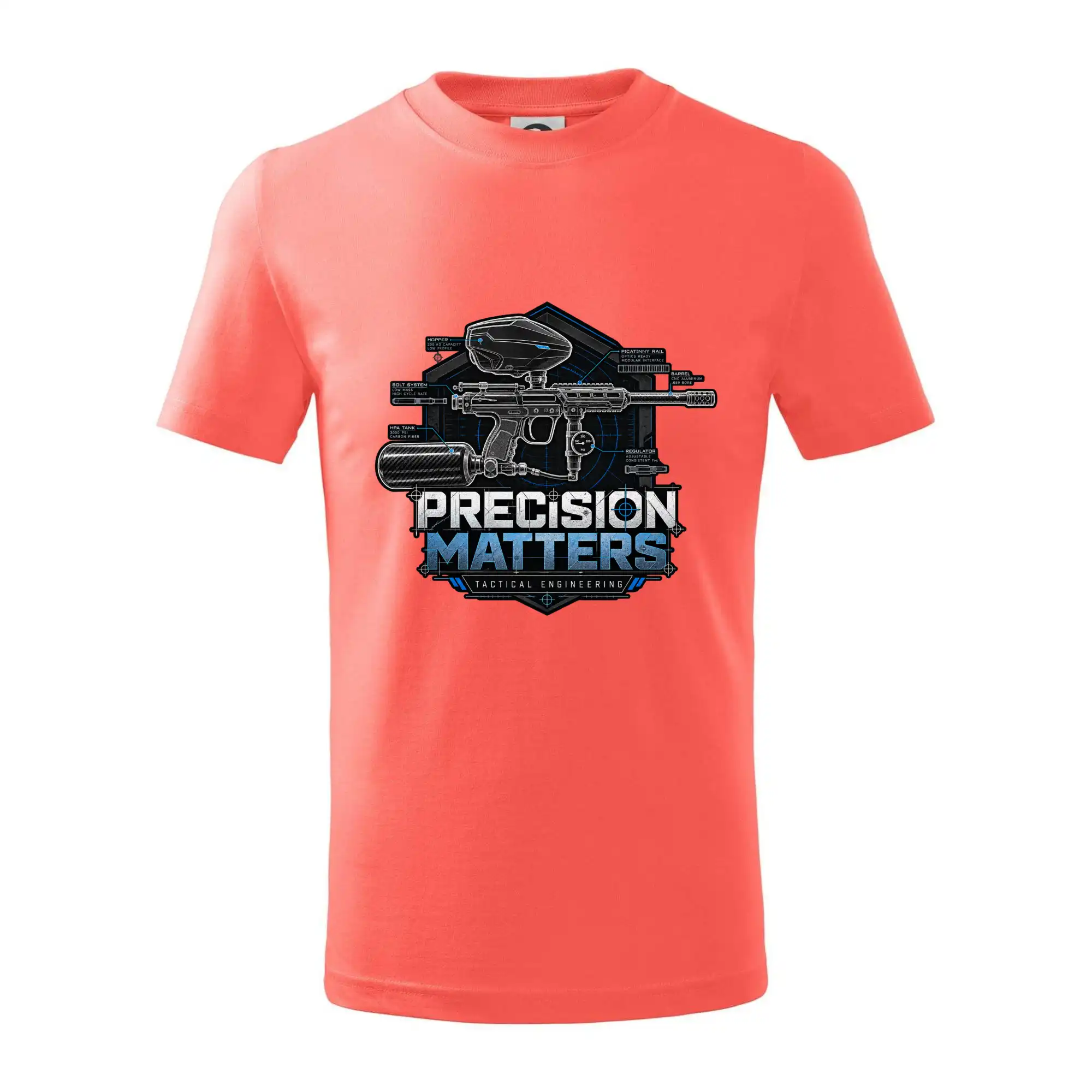 Technický nákres precision matters paintball