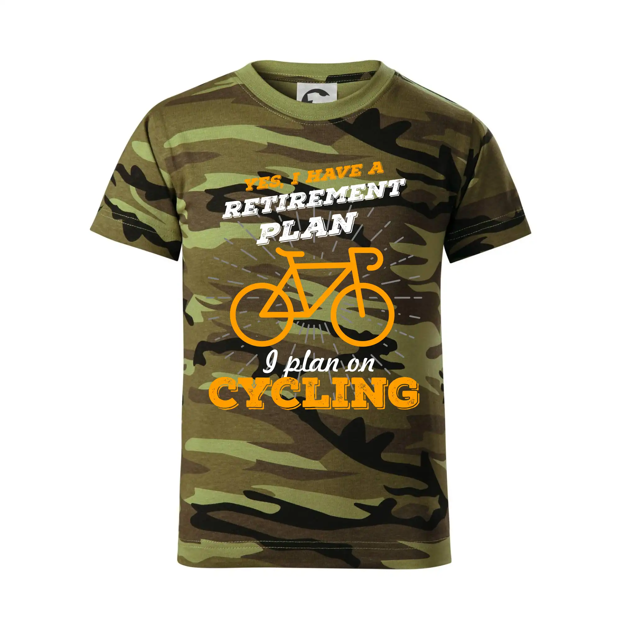 Oranžové kolo - Yes, I have a retirement plan, I plan on cycling