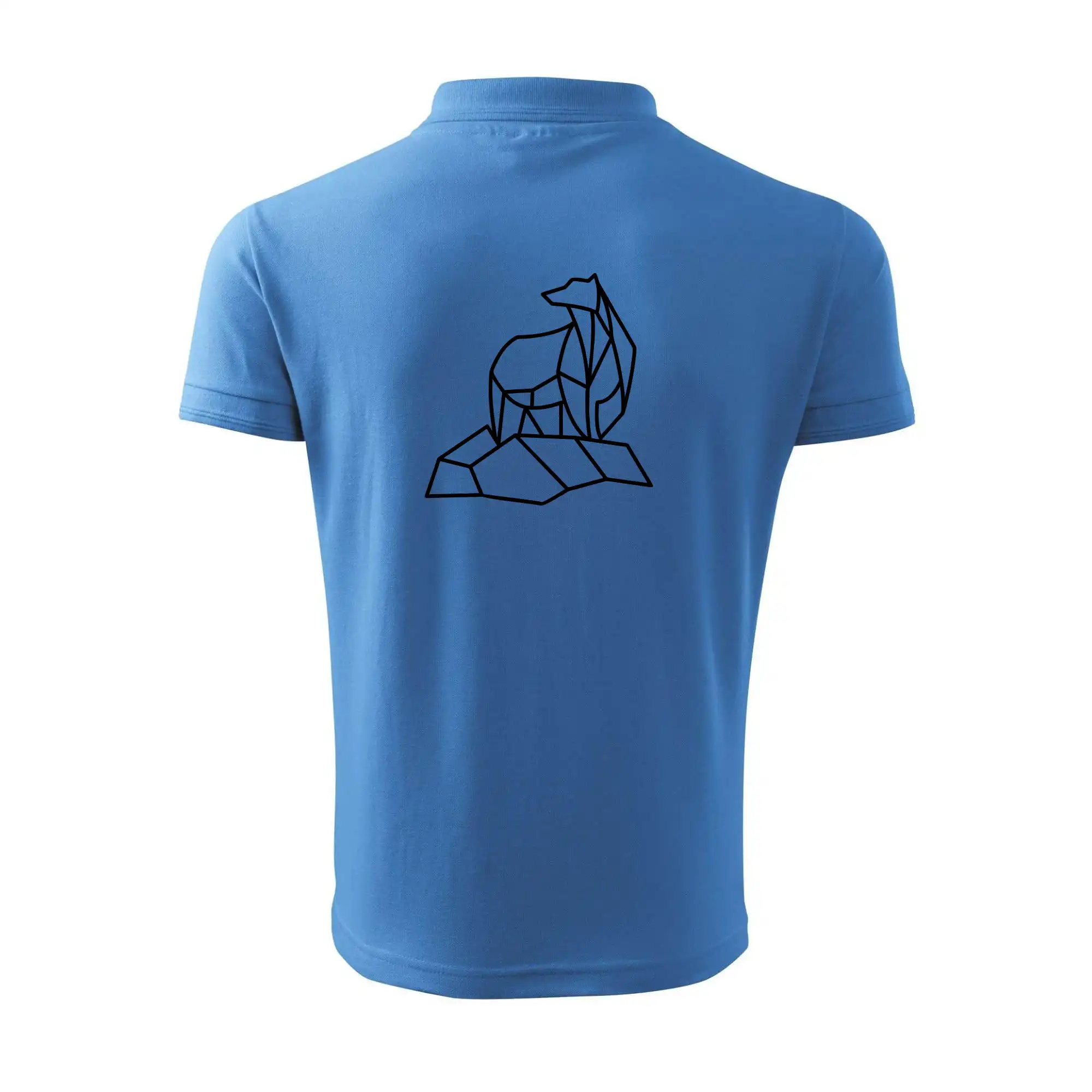 Geometrie lední medvěd na ledu