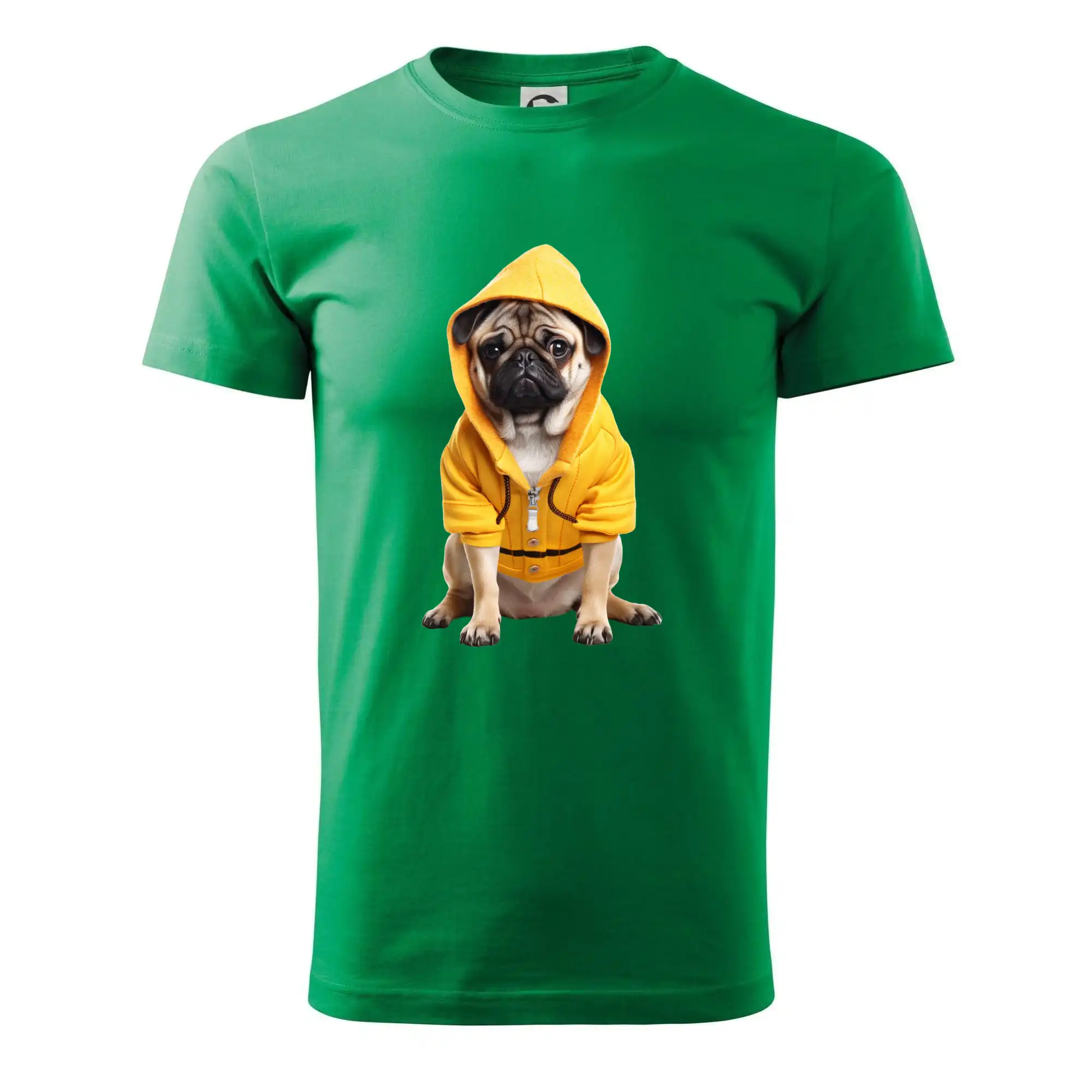 Mops v mikině