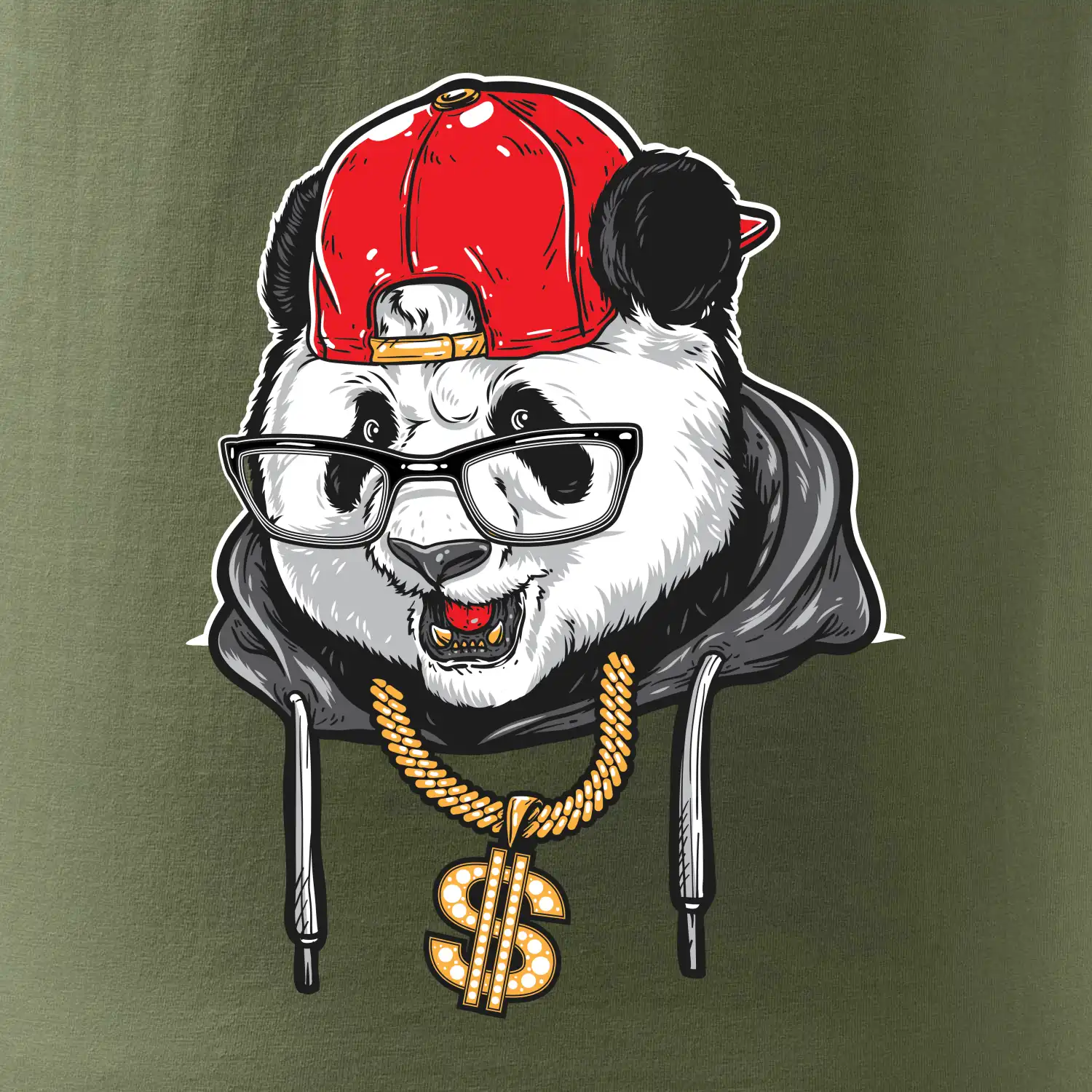 Hip hop panda