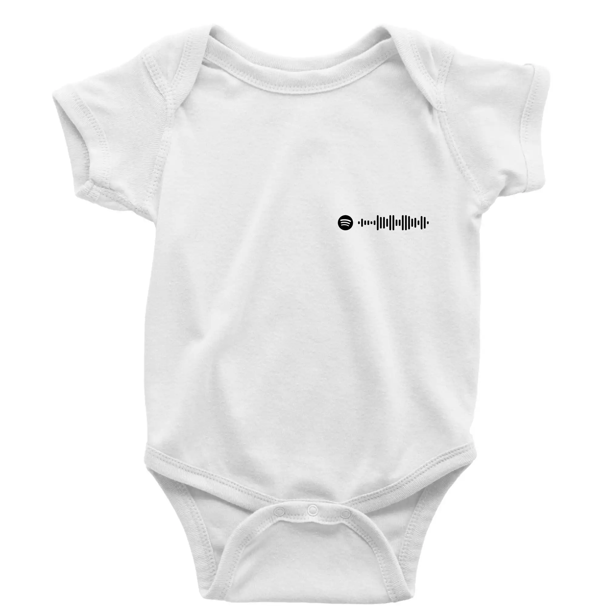 Spotify kód na prsu