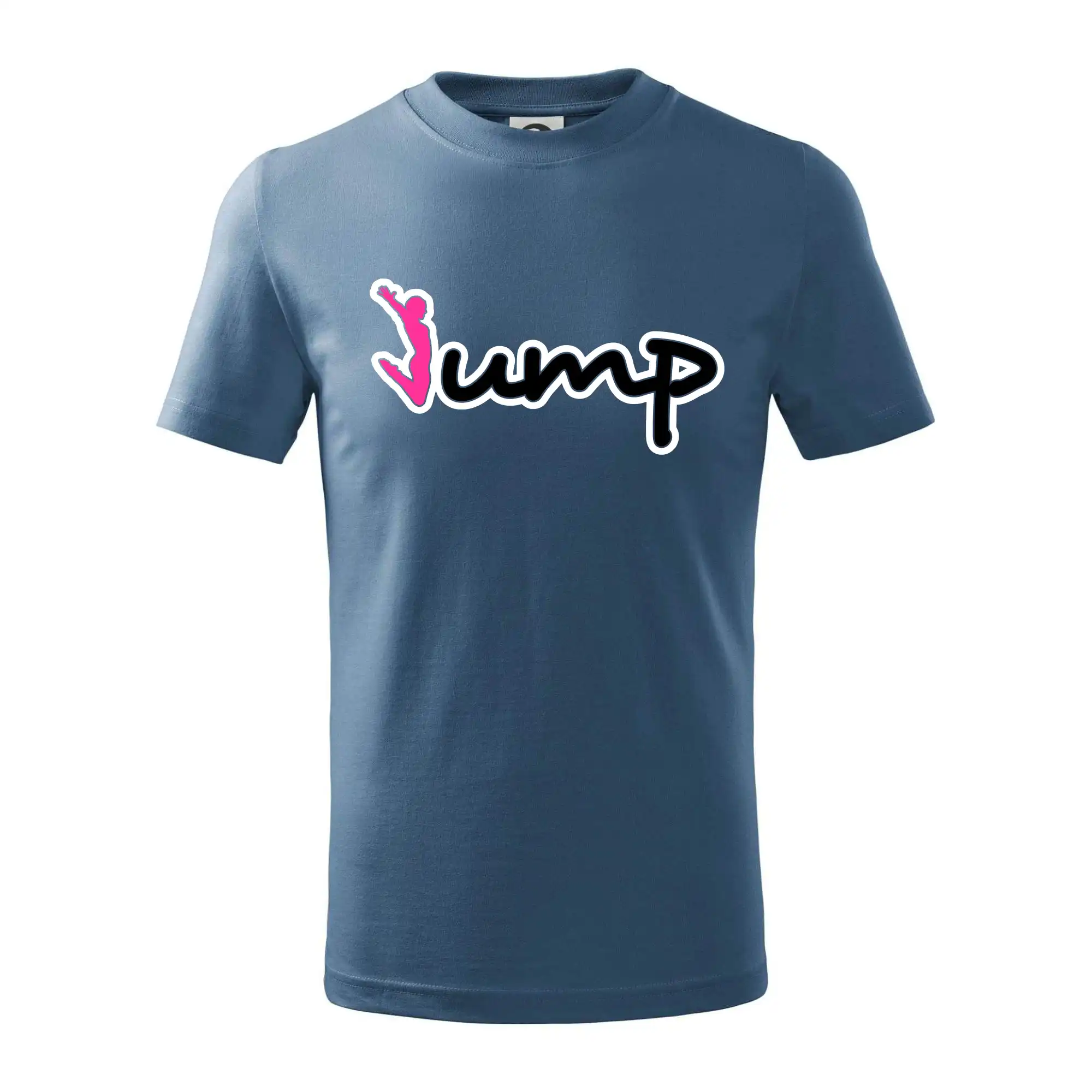 Tričká na jump - Jump - zápis a panáček - Tričko detské bavlnené