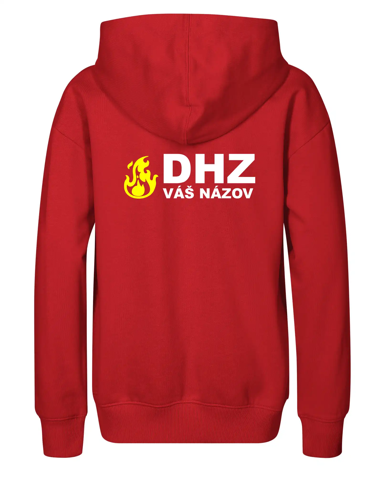 DHZ (oheň, firesport, názov sboru - vlastný nápis)