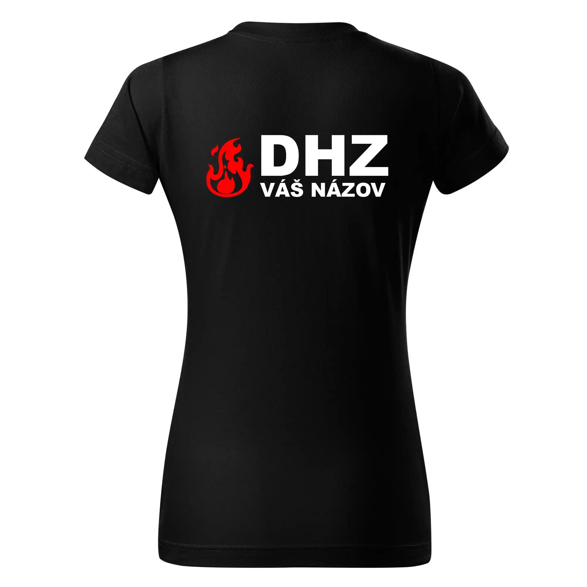DHZ (oheň, firesport, názov sboru - vlastný nápis)