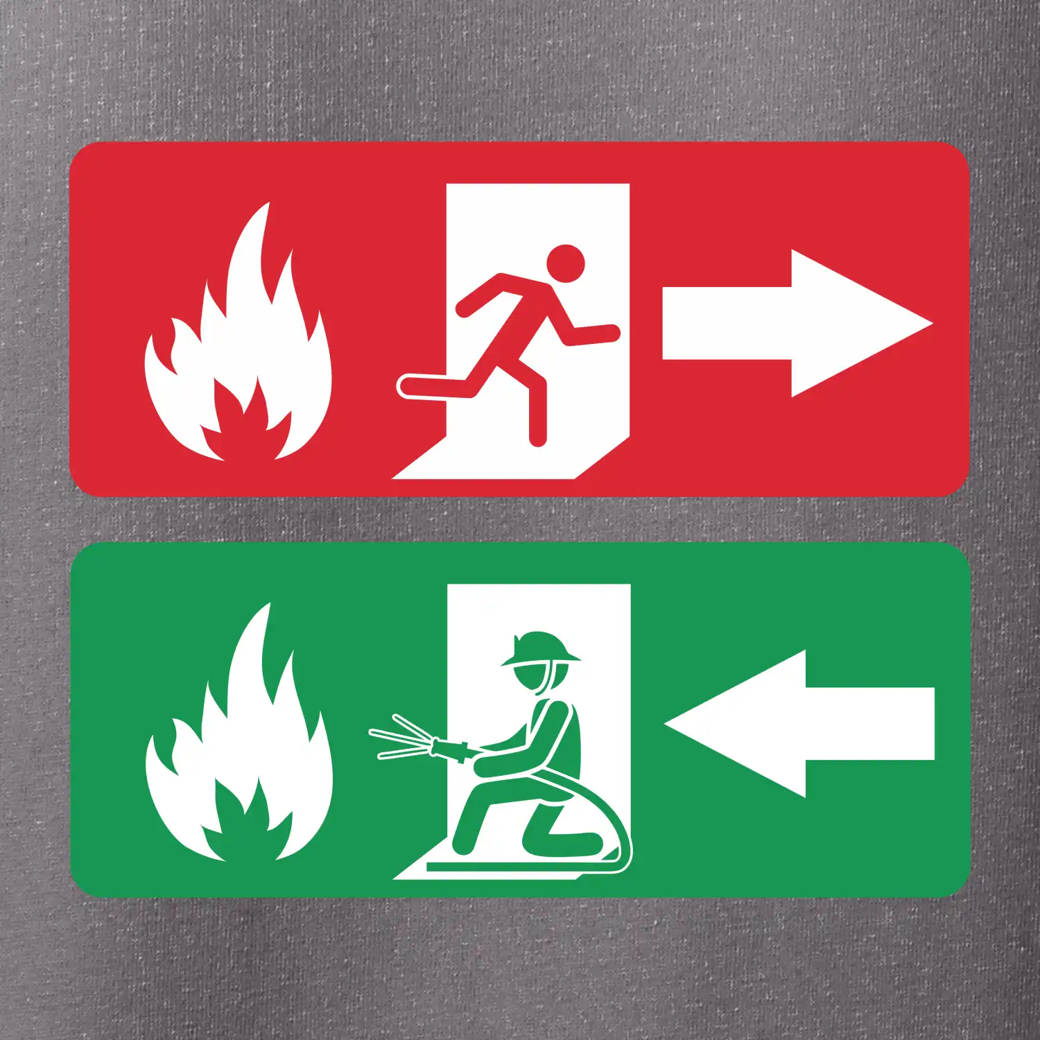 Lidé utíkají, hasiči přibíhají