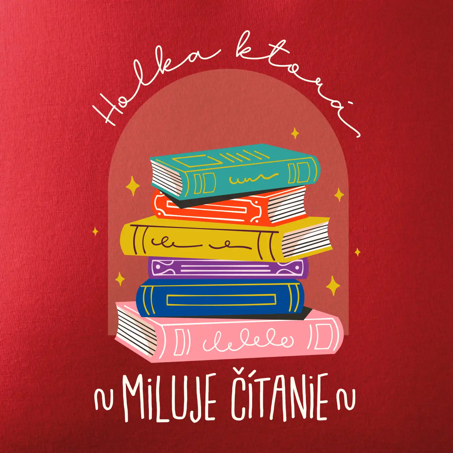 Holka, ktorá miluje čítanie SK