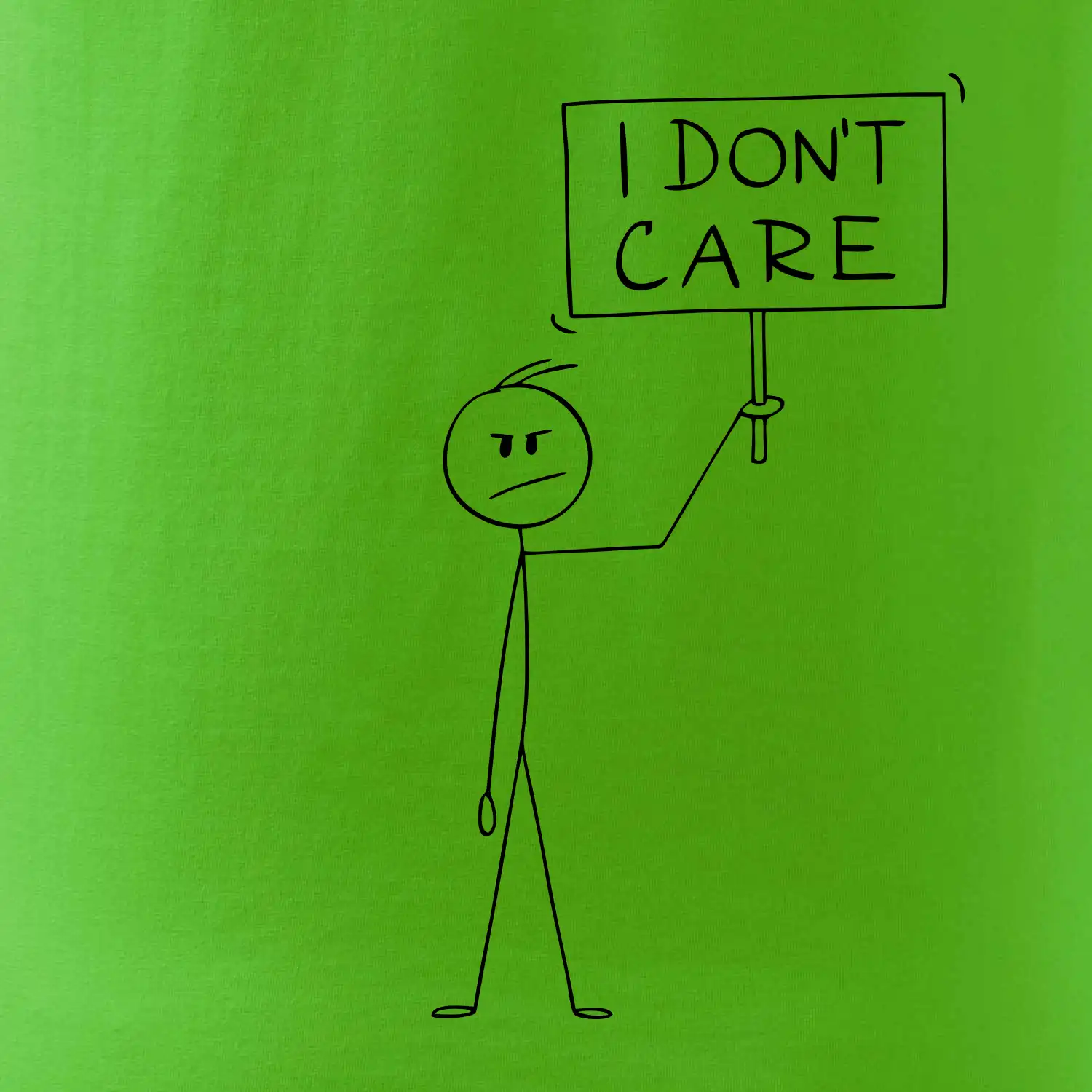 I don't care - postava