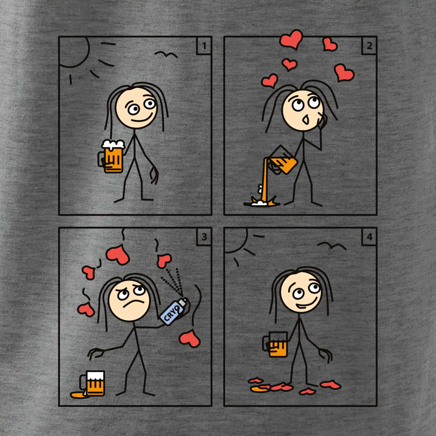 Láska já a pivo (Hana-creative)