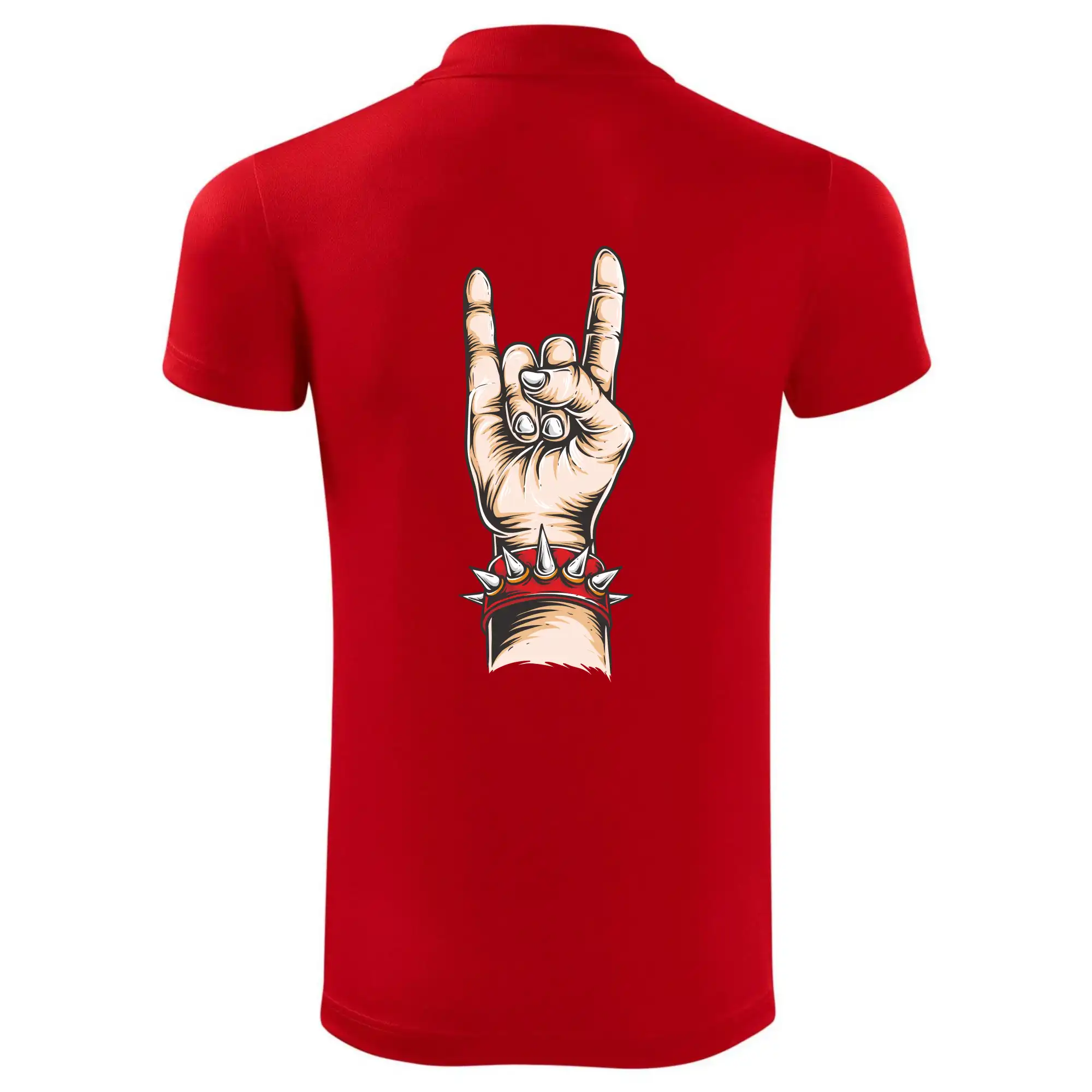 Rocková ruka s náramkem