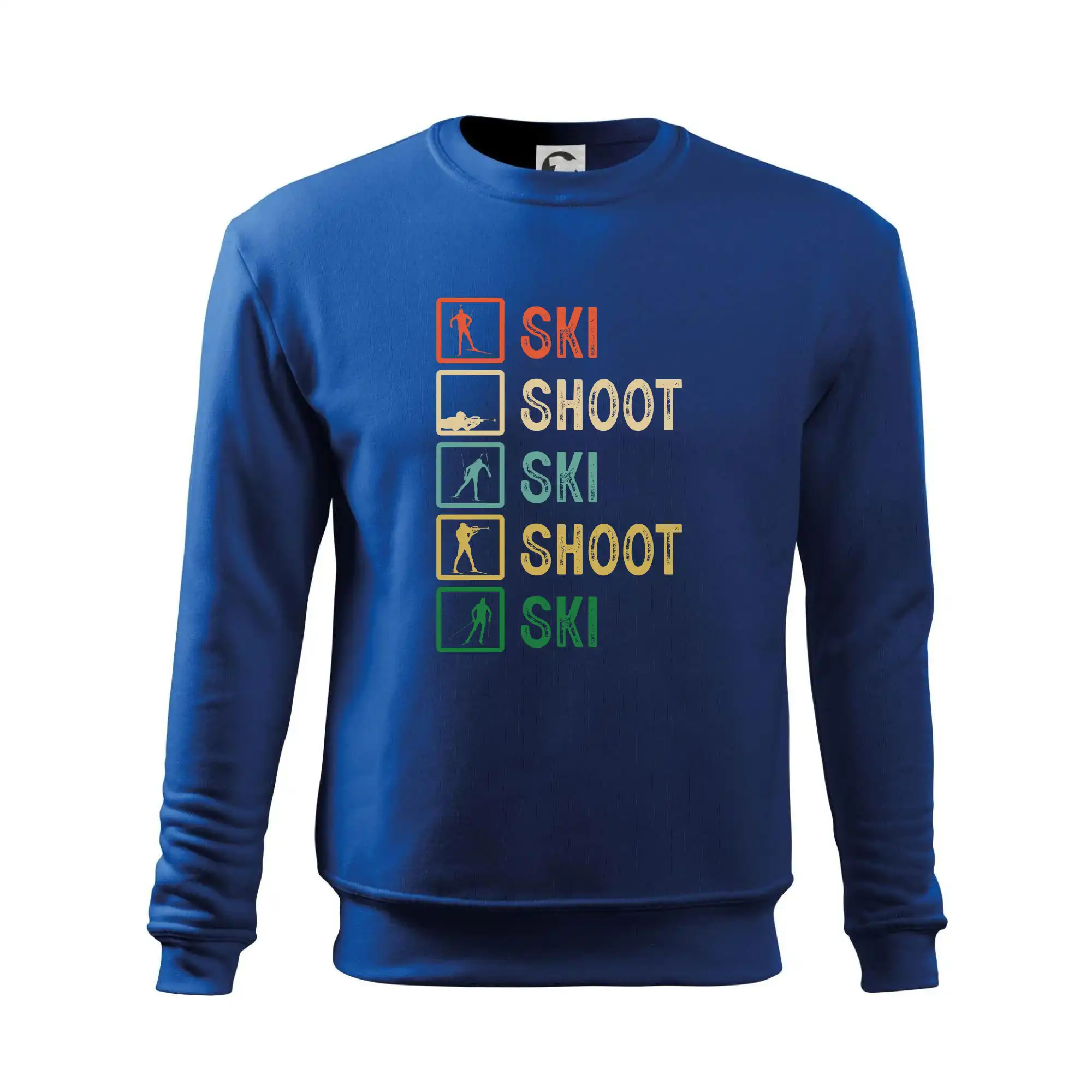 Biatlon ski shoot ski