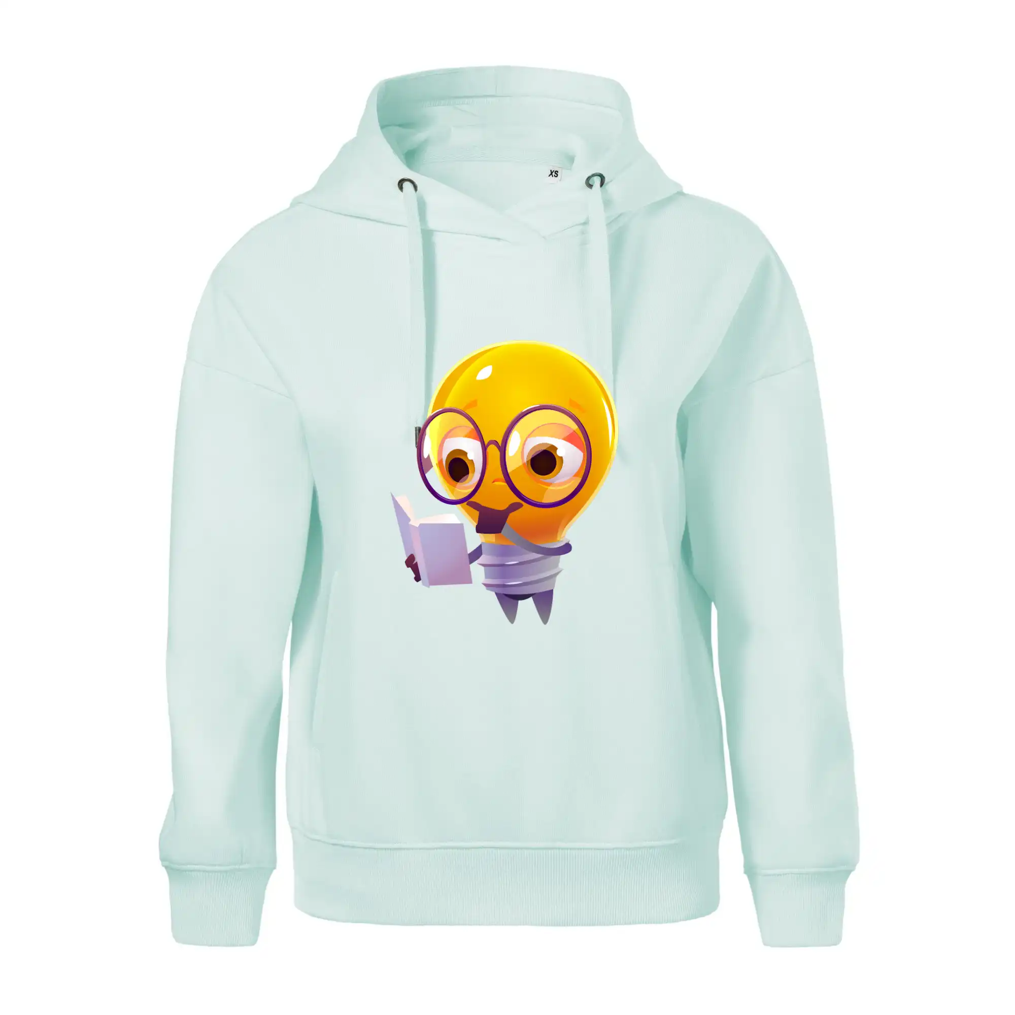 Žárovka přemýšlí nad knihou