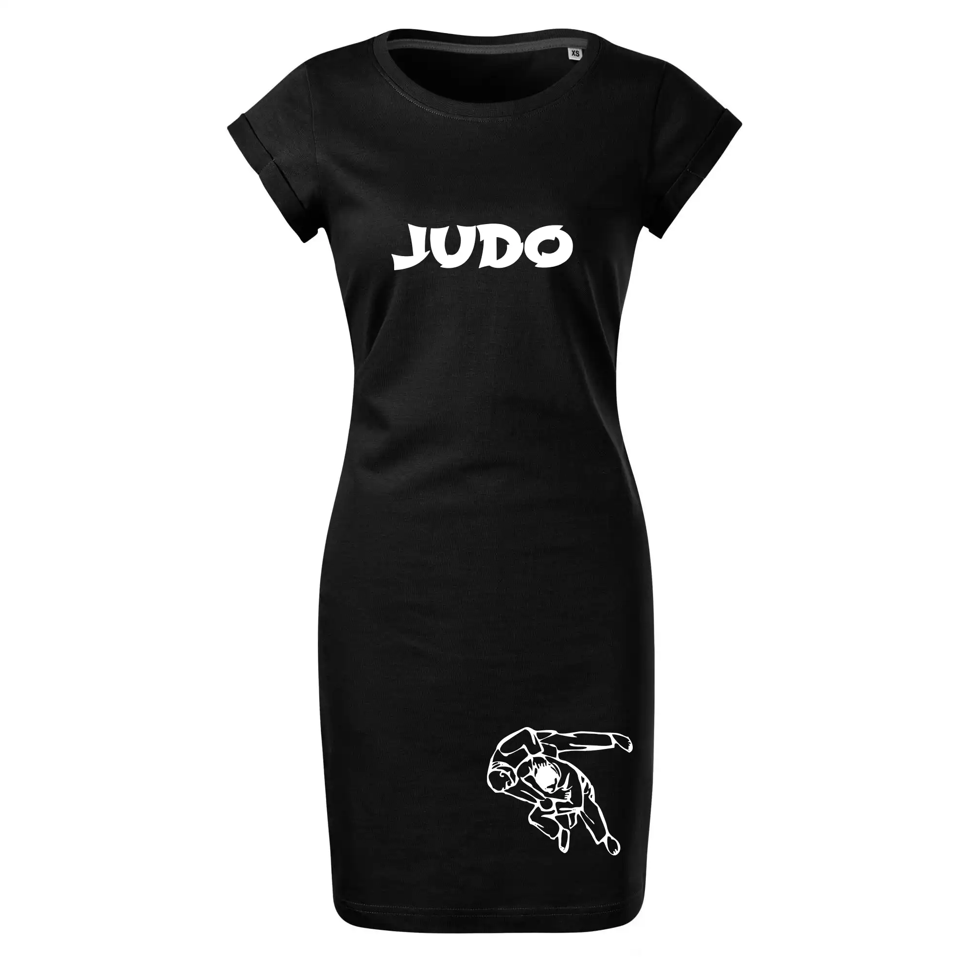 Judo nápis + postavy