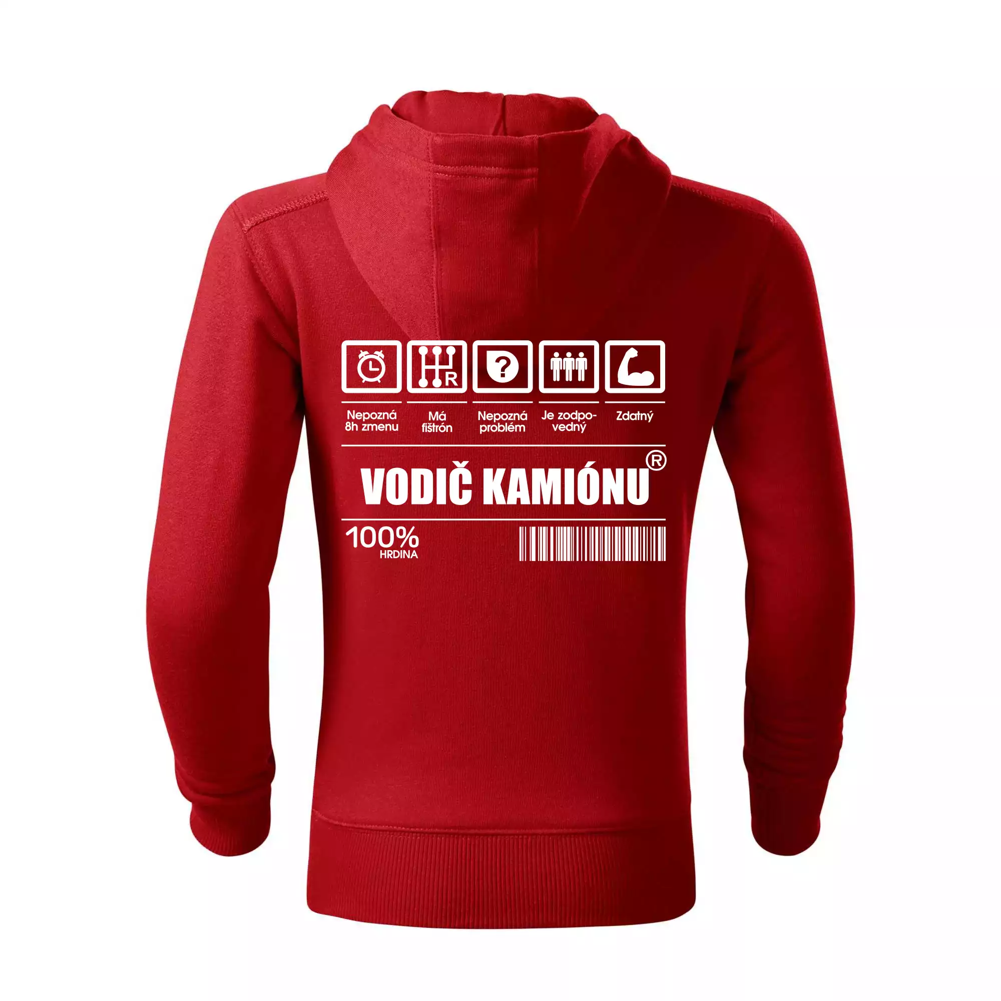 Čiarový kód - Vodič kamionu