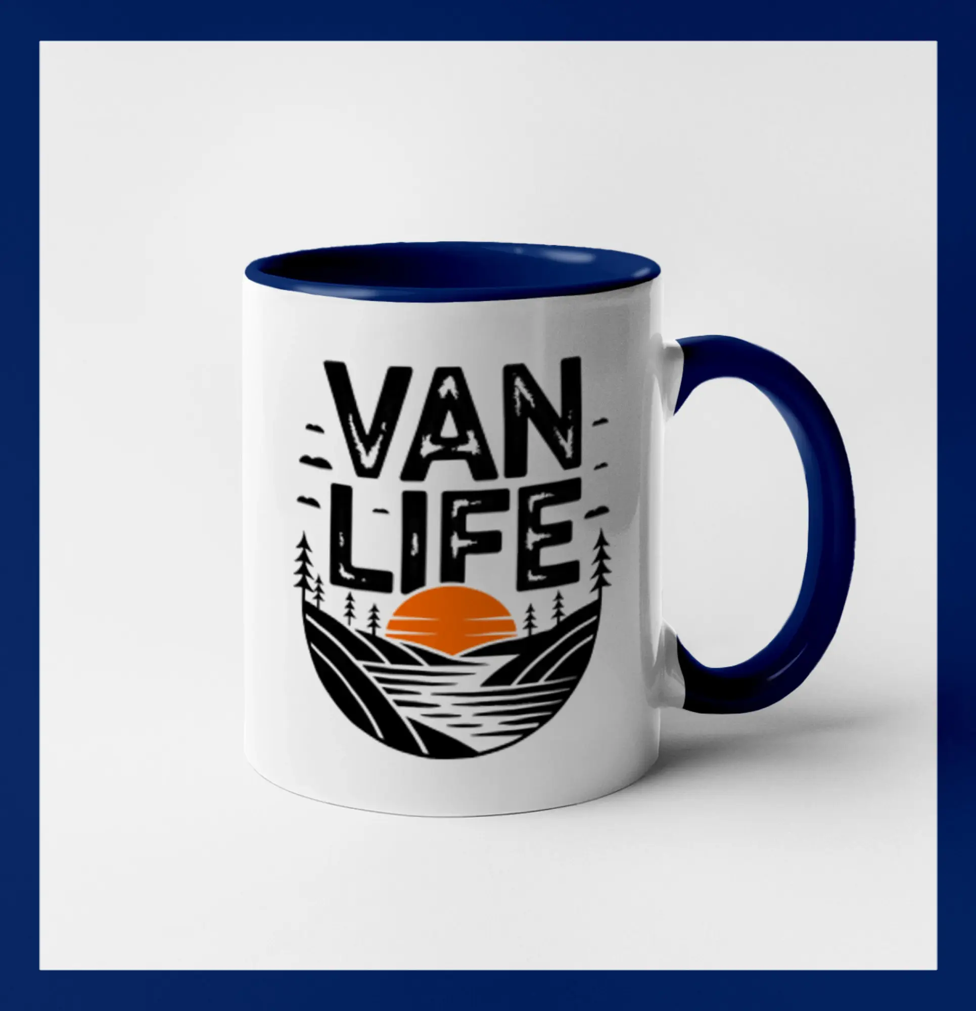 Van life a  Západ slunce