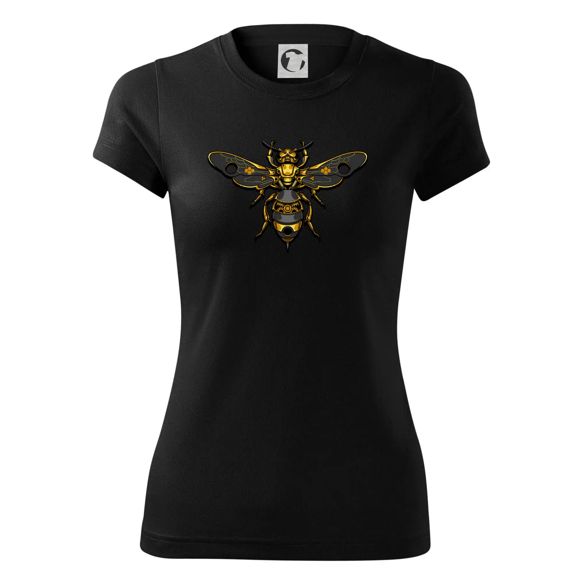 Steampunk včela s dírou ve křídle