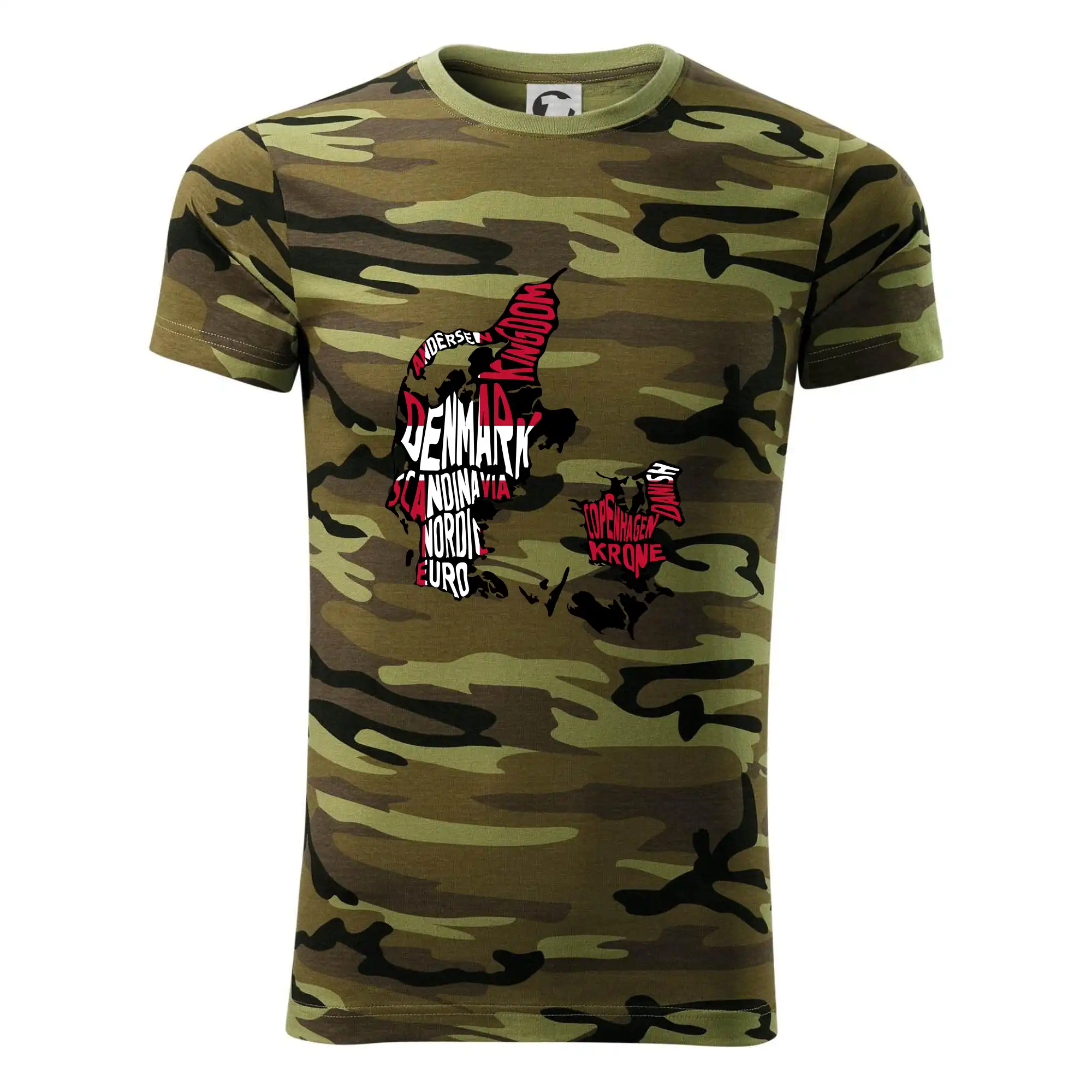 Mapy - názvy měst - Dánsko