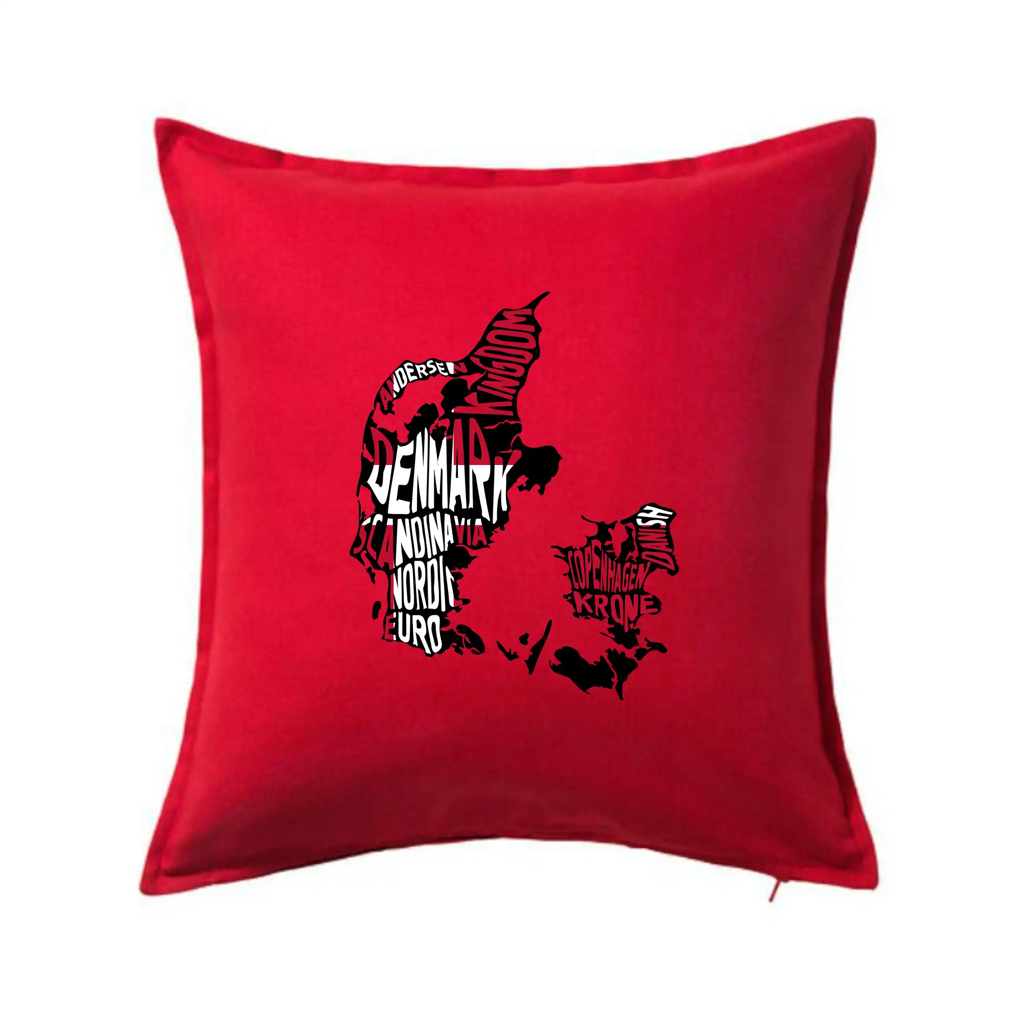 Mapy - názvy měst - Dánsko