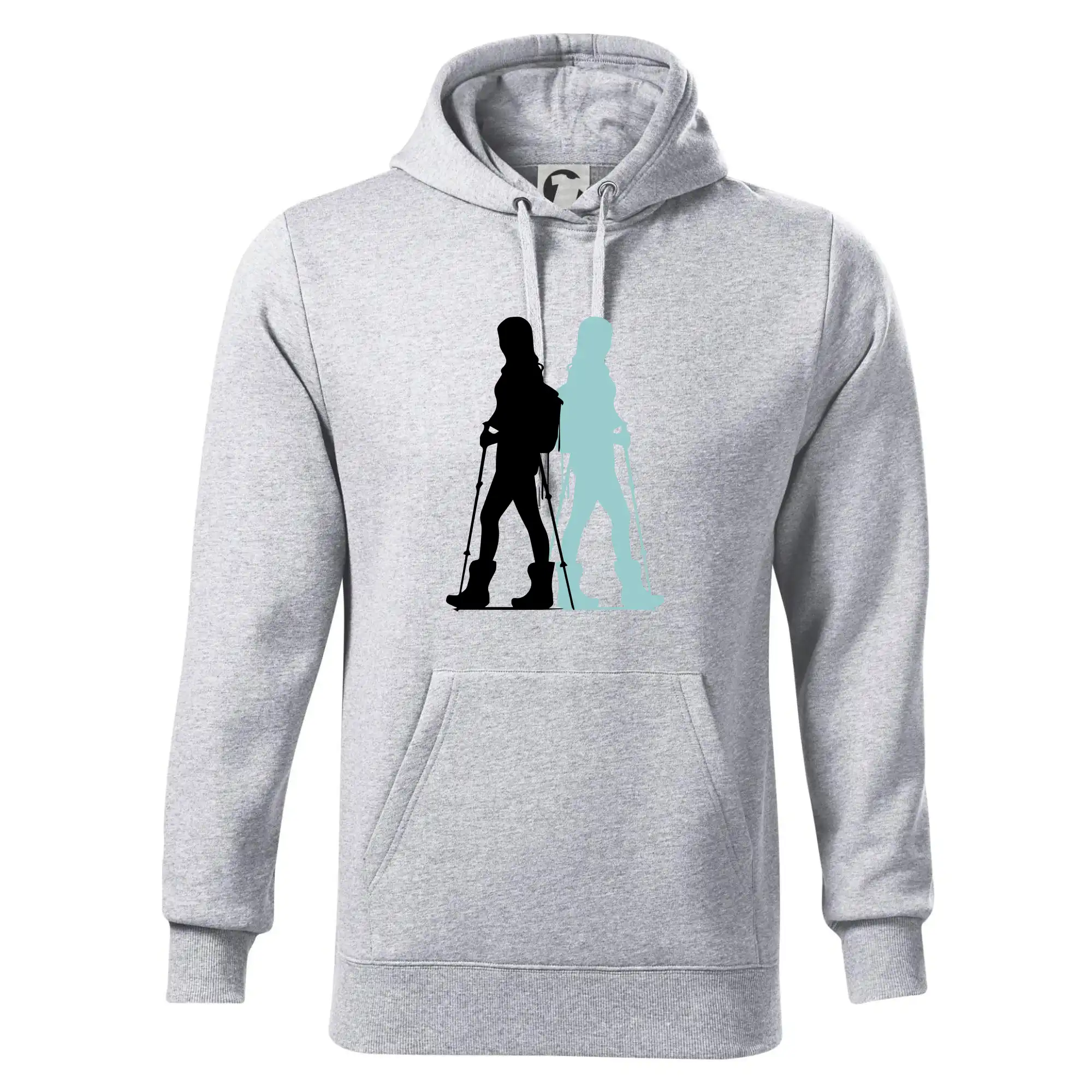 Nordic walking figury - žena