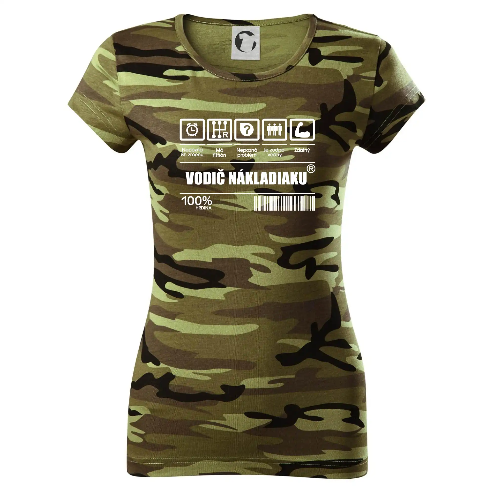 Čiarový kód - Vodič nákladiaku