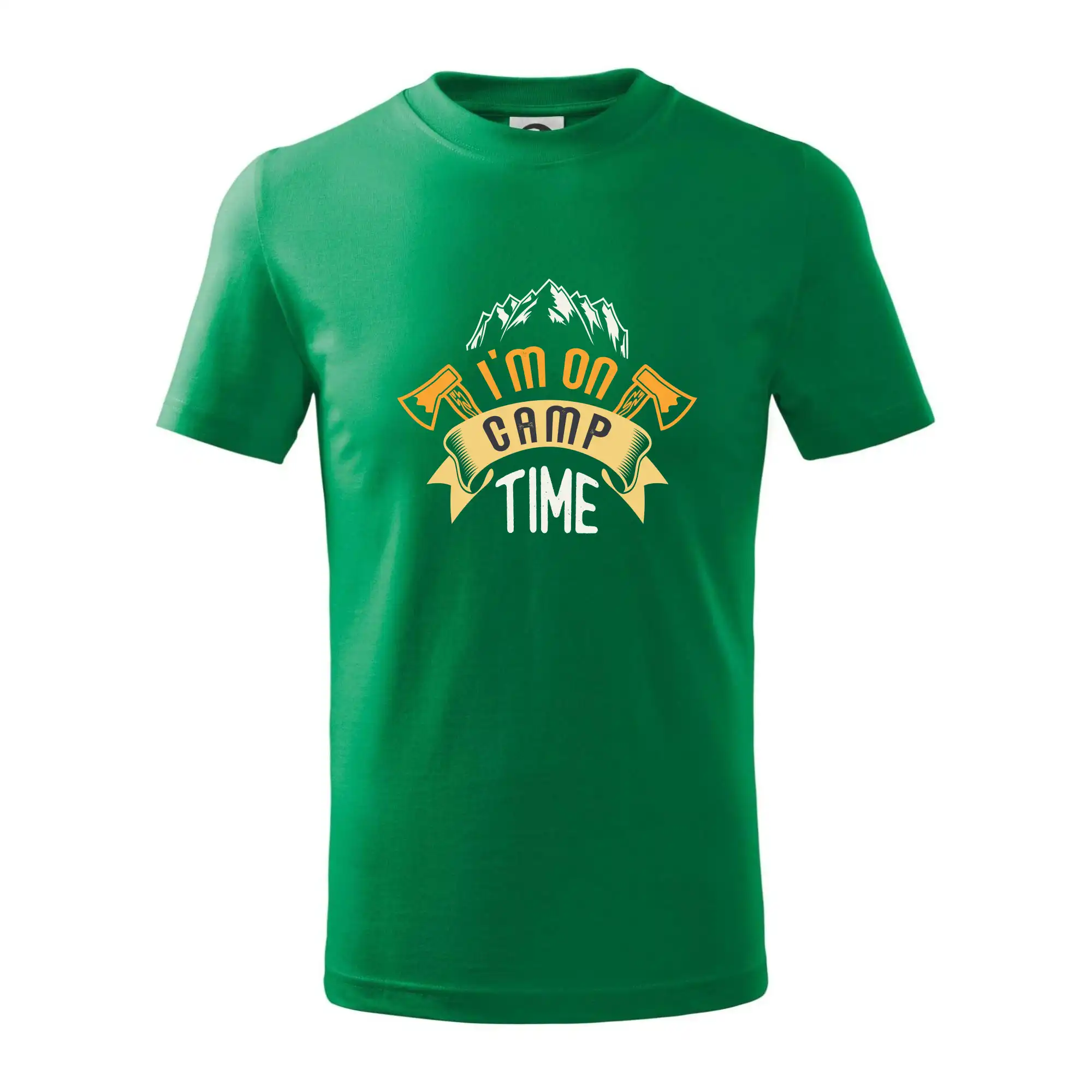 Trička na kempovanie - I'm on camp time - Tričko detské bavlnené