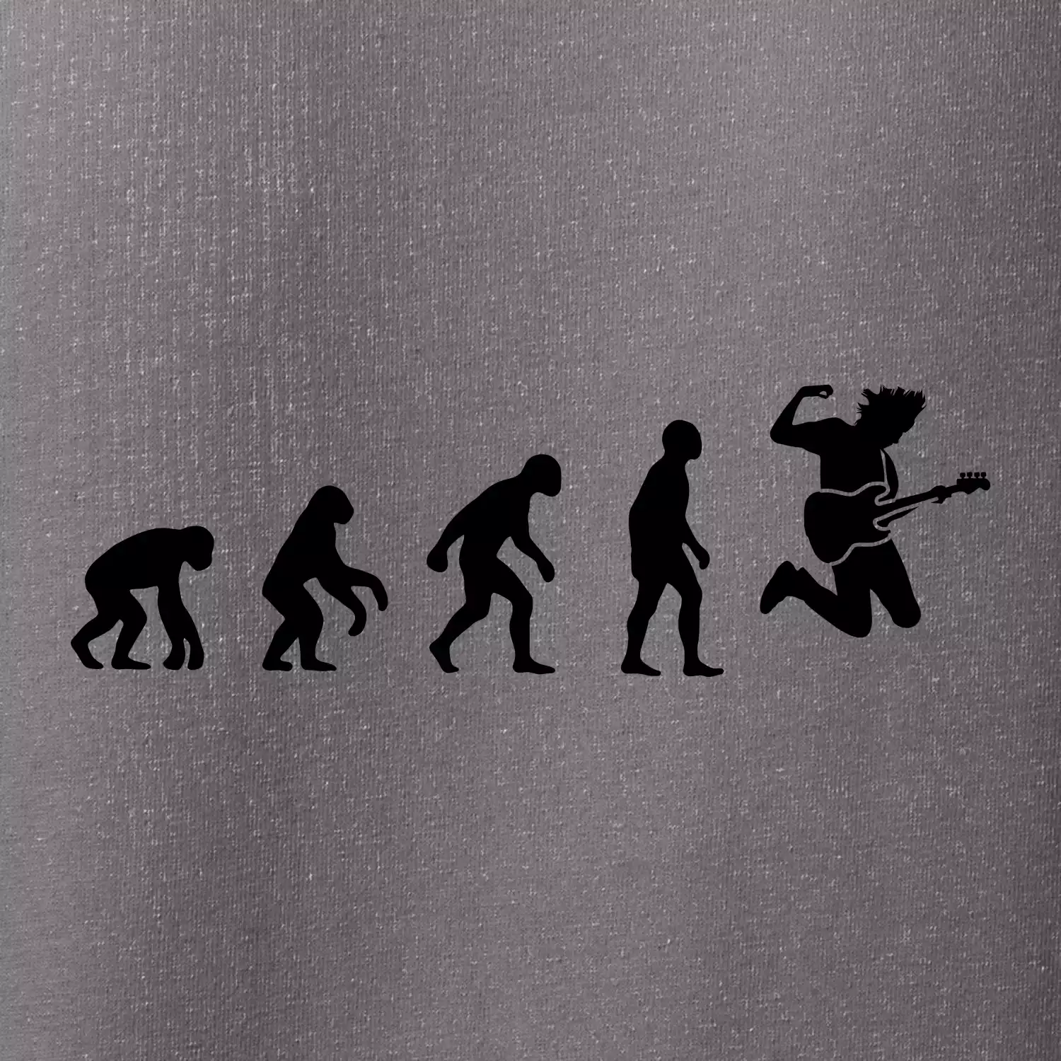 Evoluce kytarista - výskok