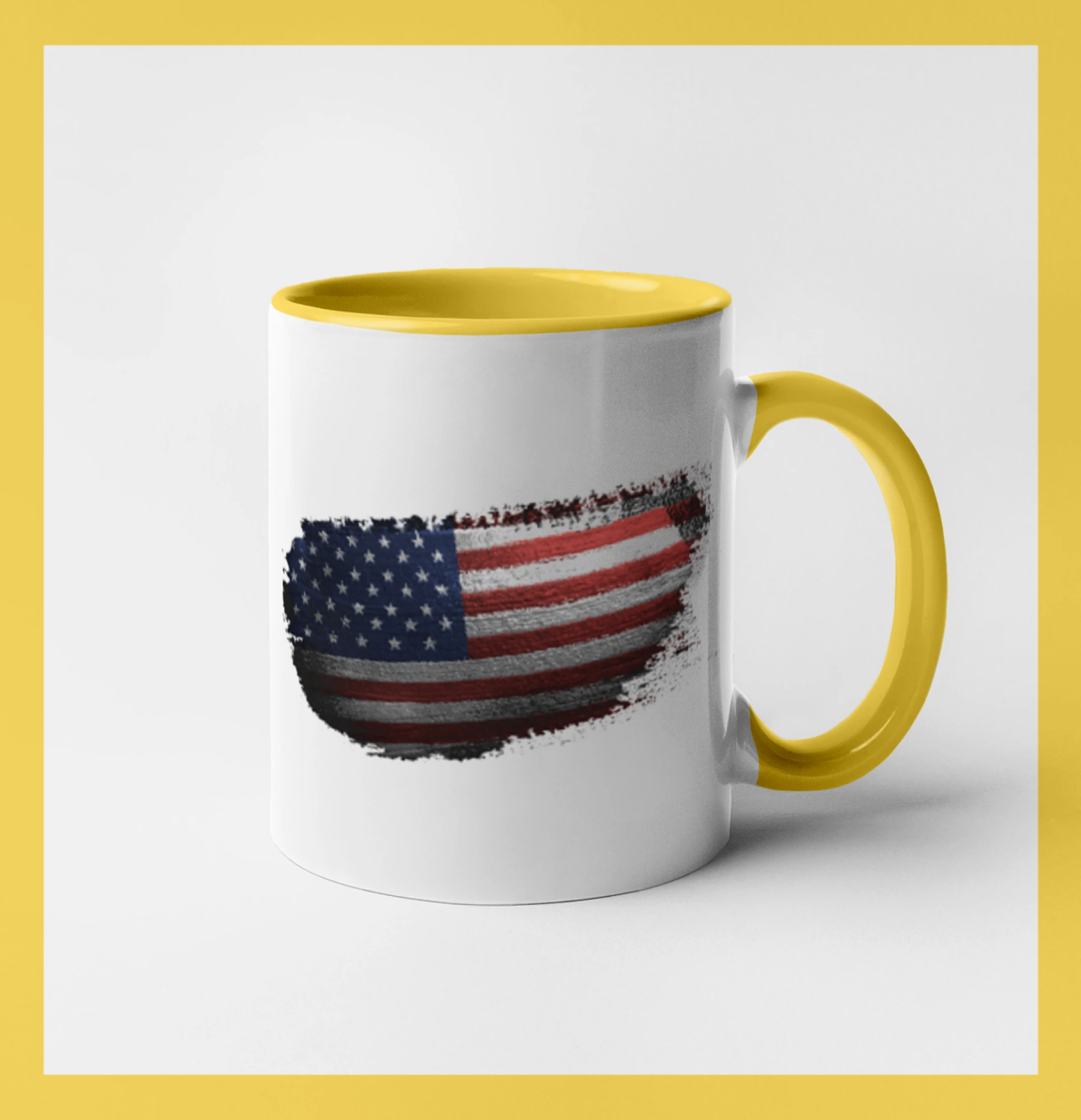 Americká vlajka ohryzaná