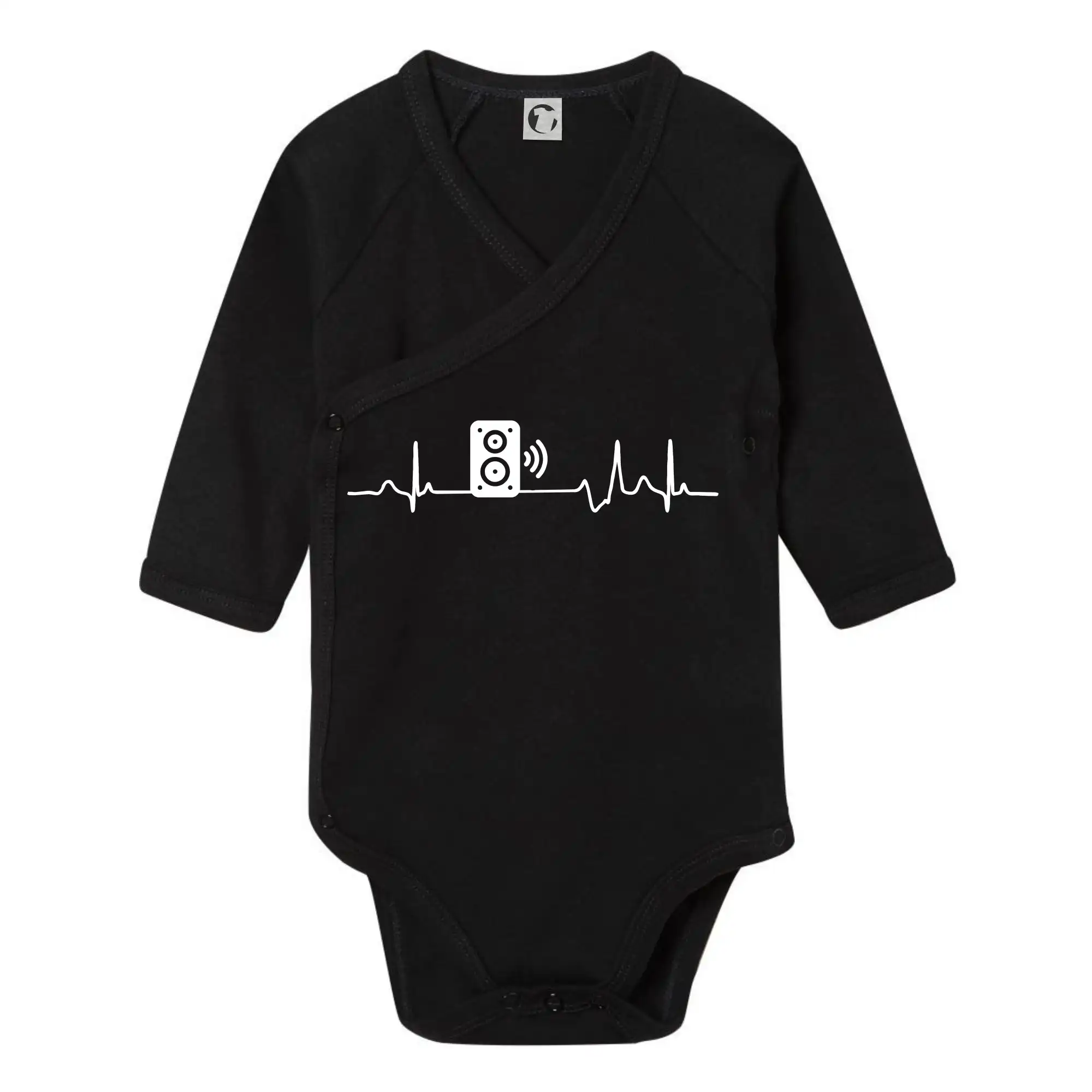 Ekg reprobedne - Body zavinovacie s dlhým rukávom