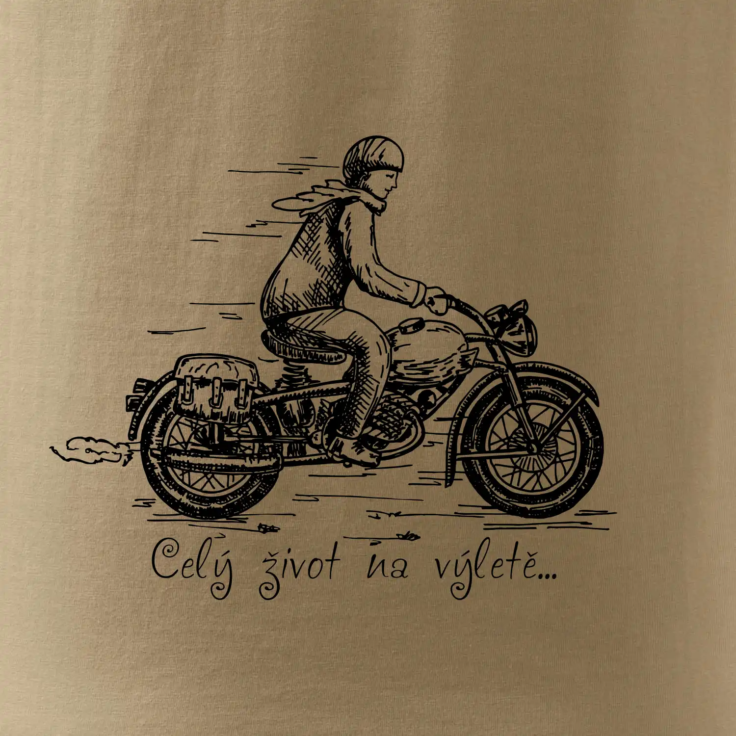 Celý život na výletě - motorka