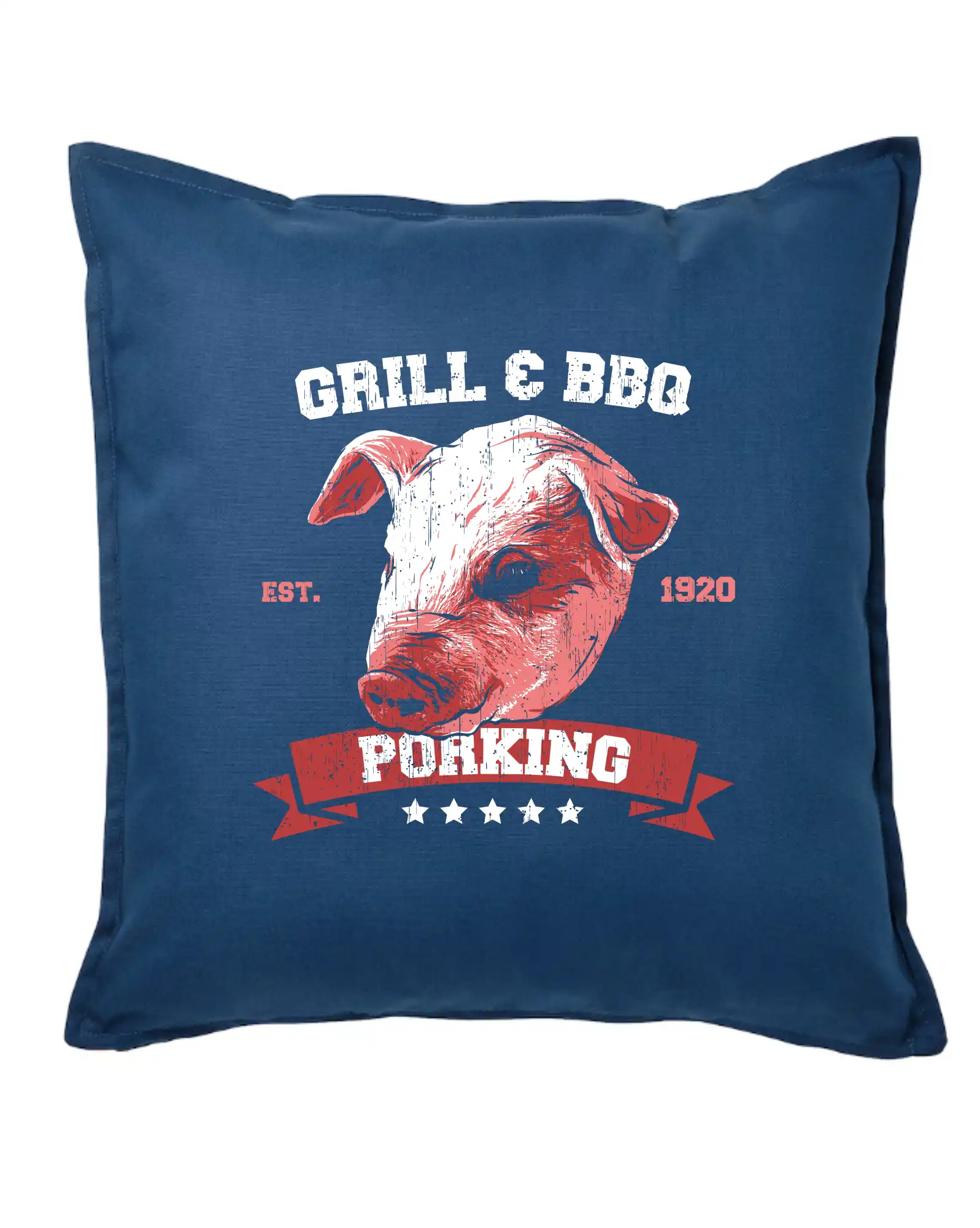 Tričká a zástery na grilovanie - Pig grill - Vankúš 50x50