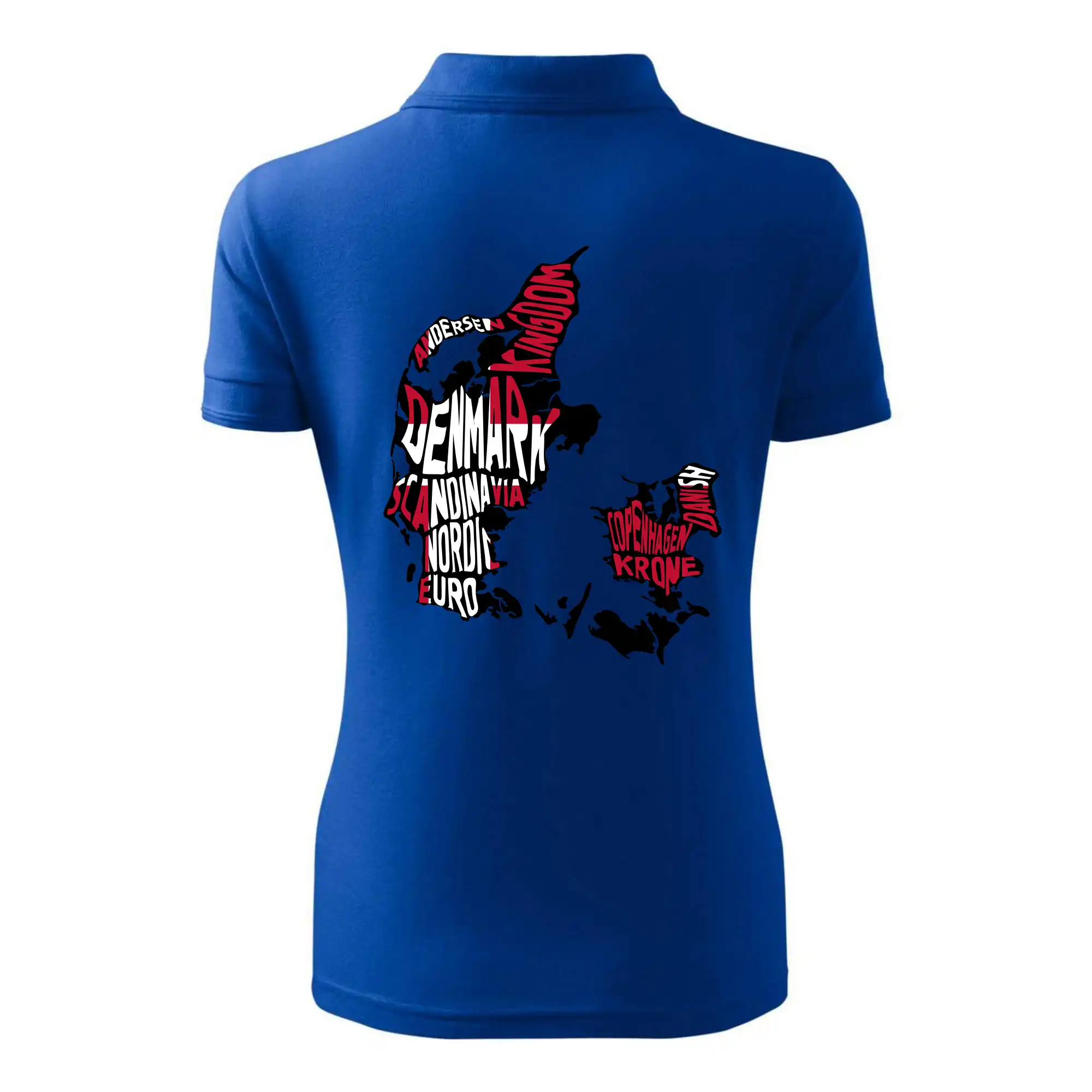 Mapy - názvy měst - Dánsko