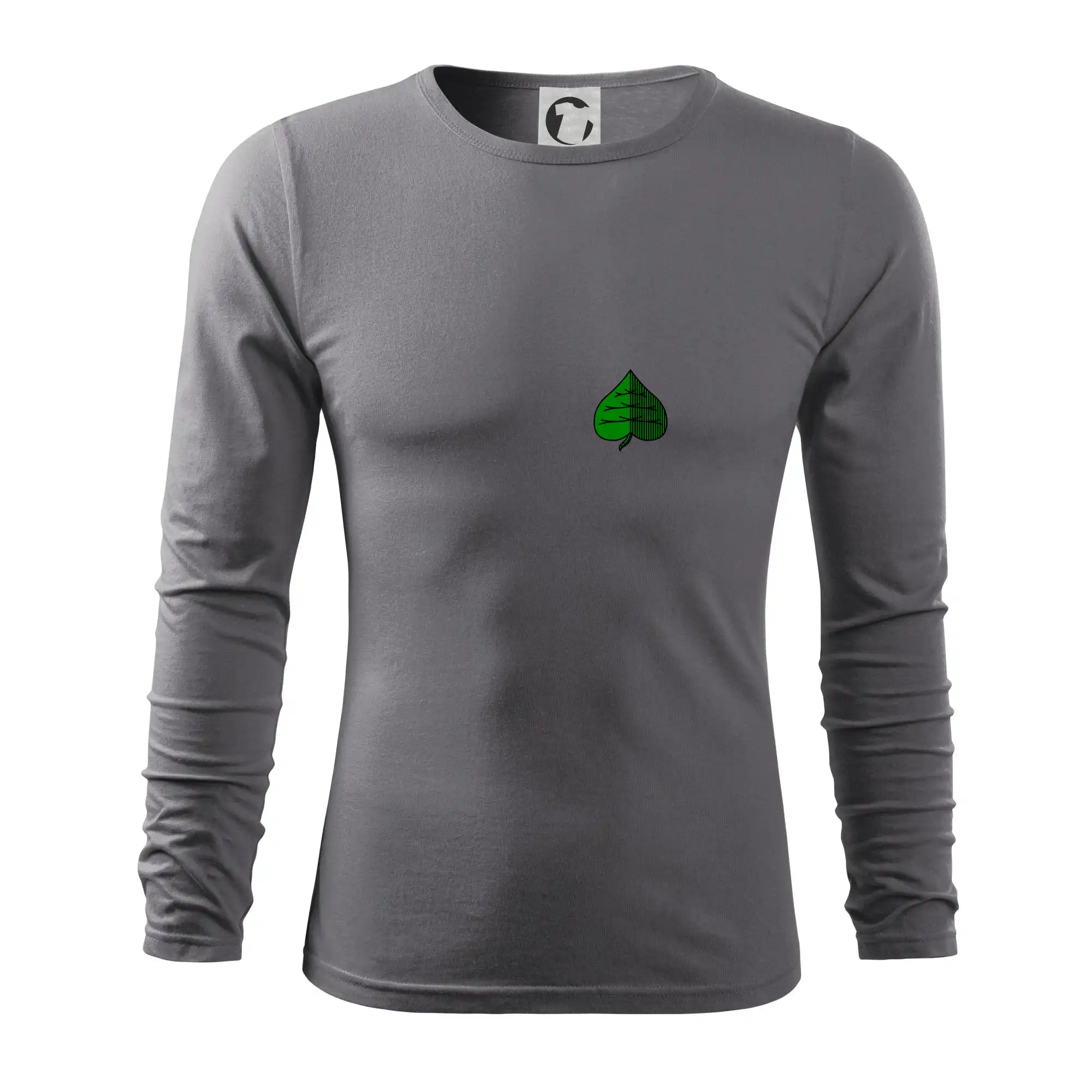Tričká a mikiny so spoločenskými hrami  - Prší - Zelený - Tričko s dlhým rukávom FIT-T long sleeve