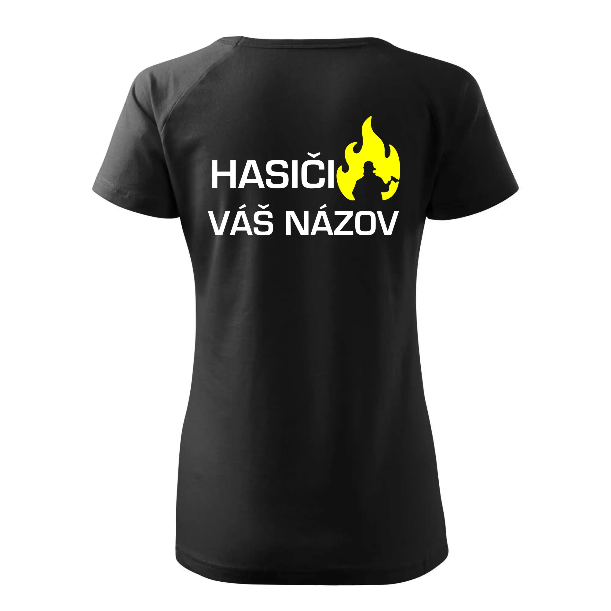 Hasiči - Váš názov - FLUO + Reflexná potlač