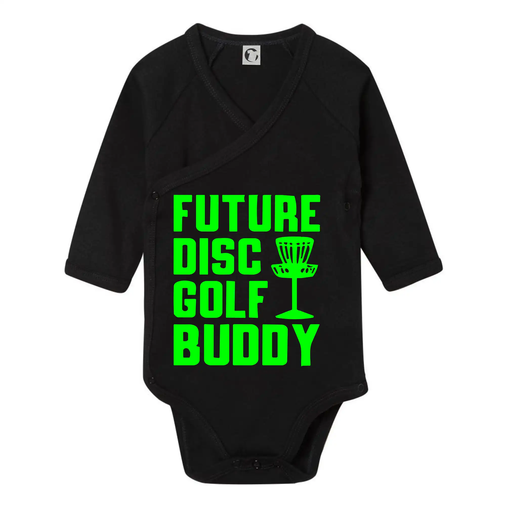 Future disc golf buddy - Body zavinovacie s dlhým rukávom