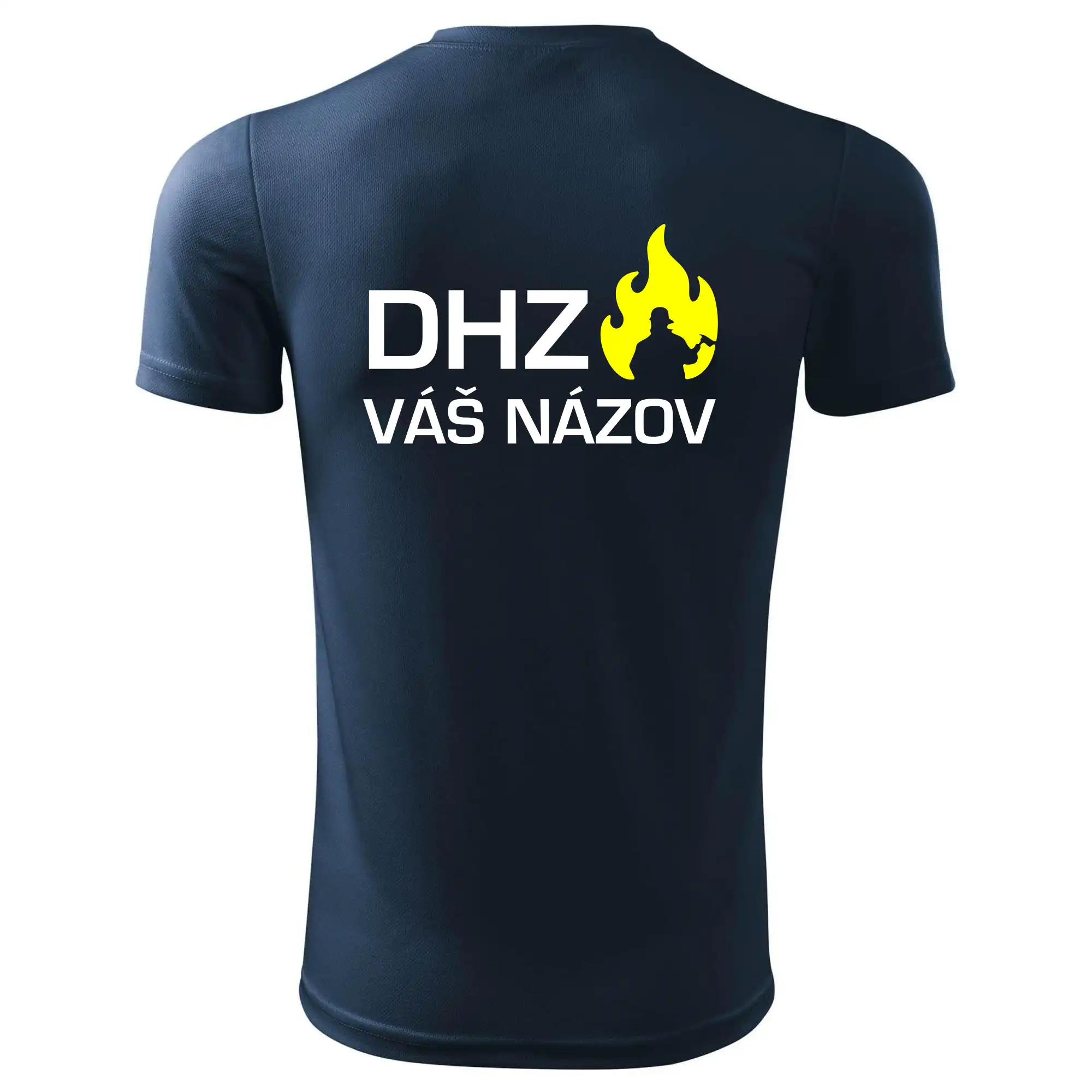 DHZ - Váš názov - FLUO + Reflexná potlač