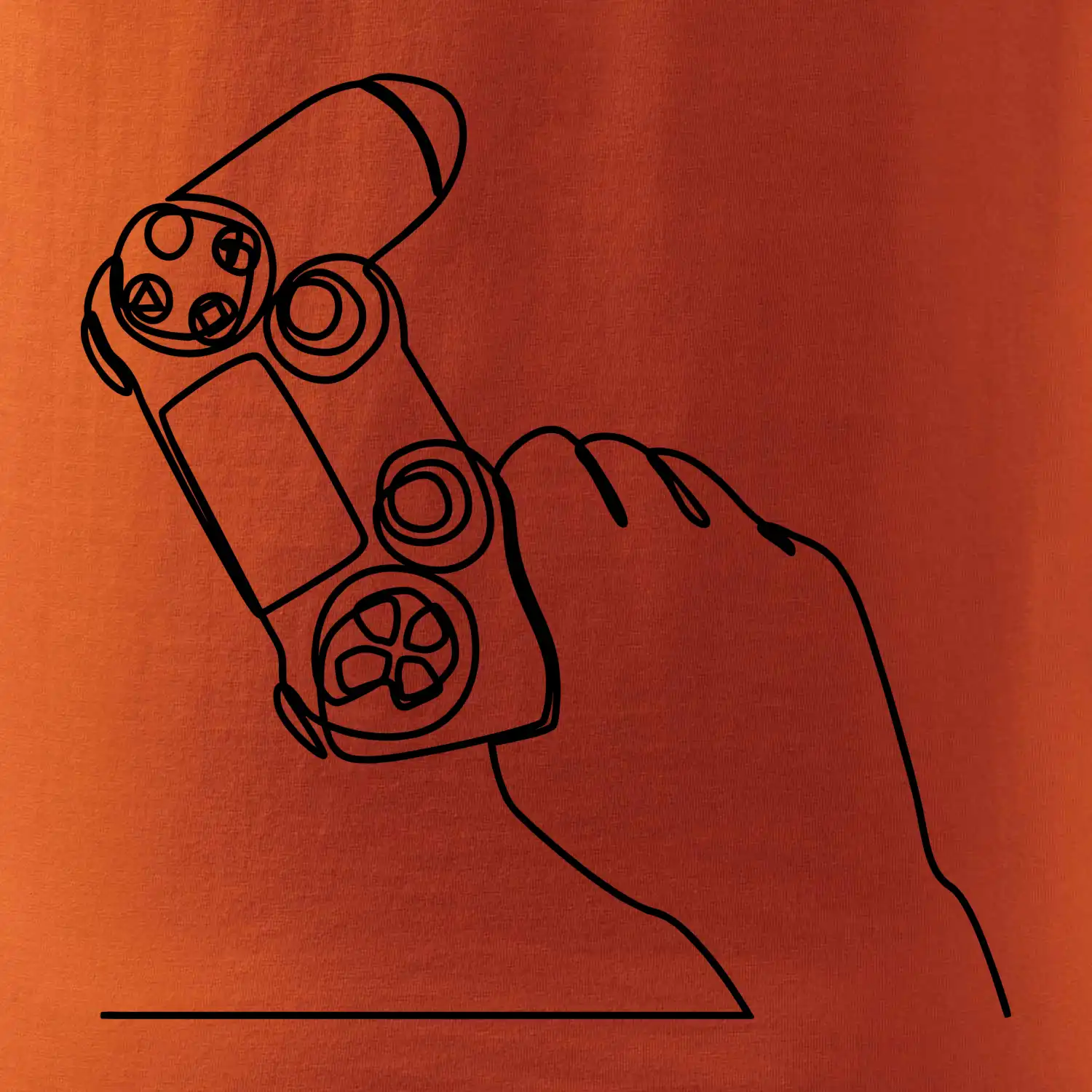 Herní ovladač jedním tahem