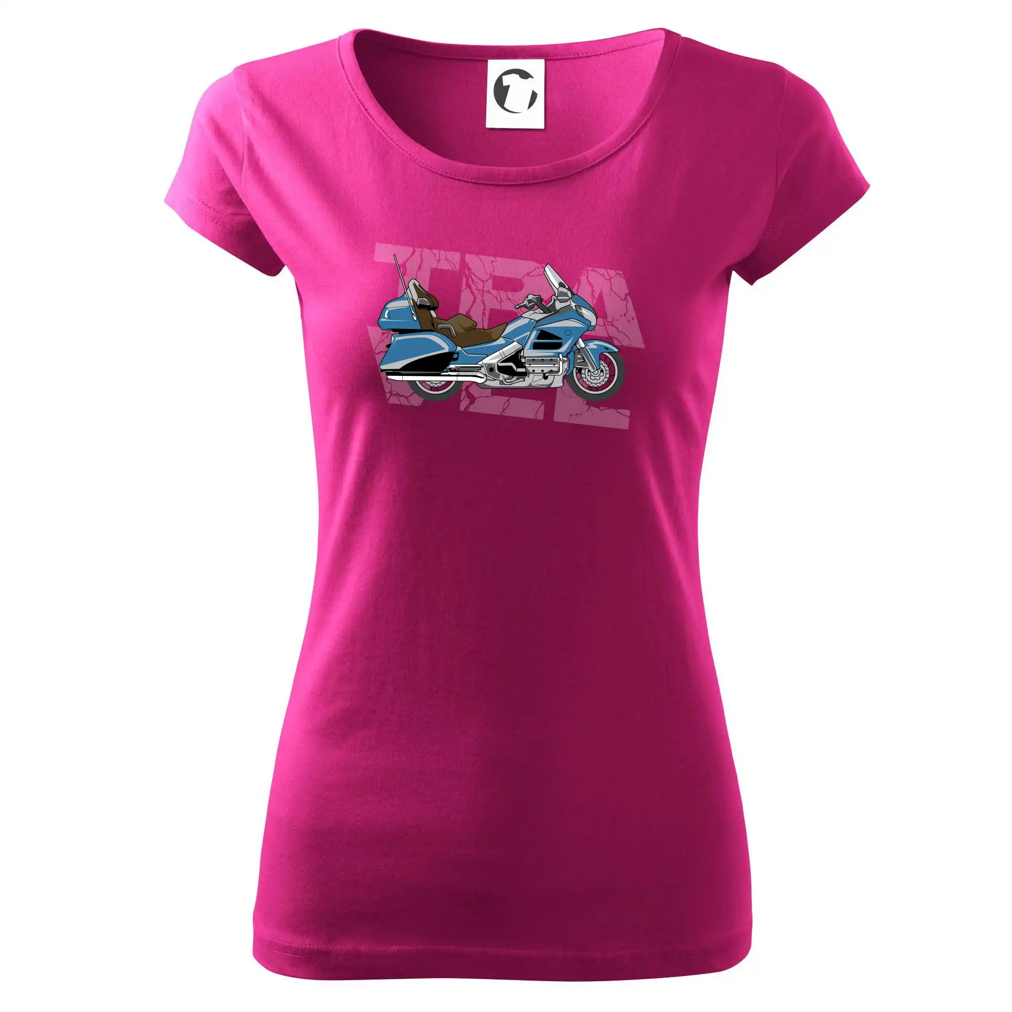 Cestovní motorka Amerika modrá