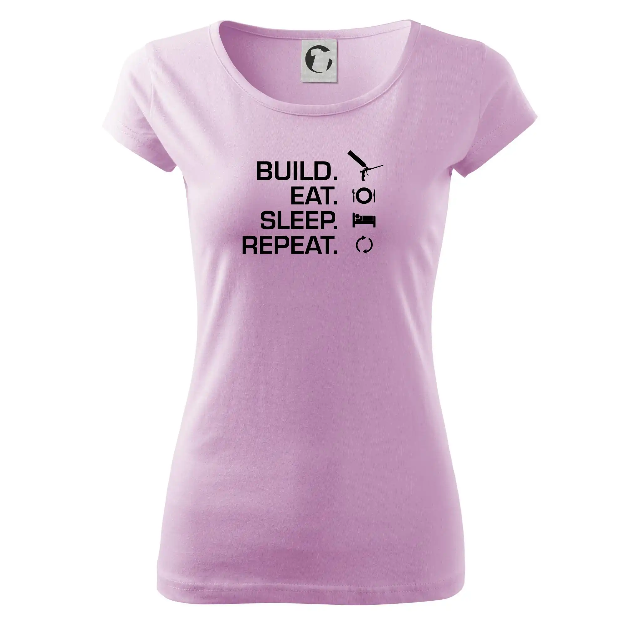 Build eat sleep repeat - montážní pěna