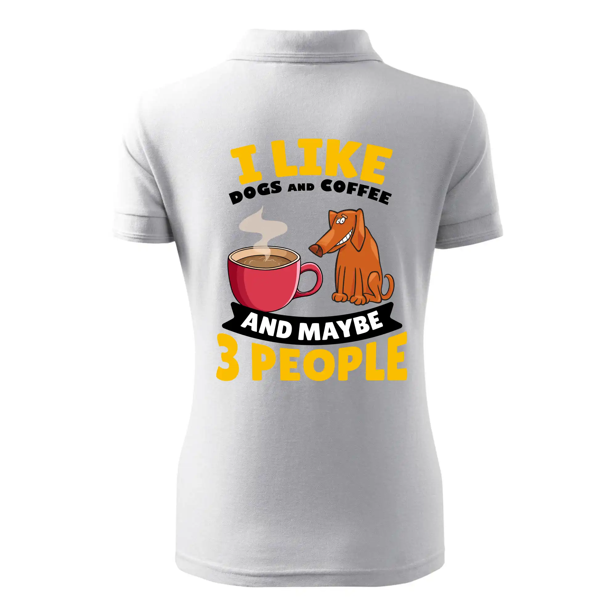 I like dogs and coffee and maybe 3 people