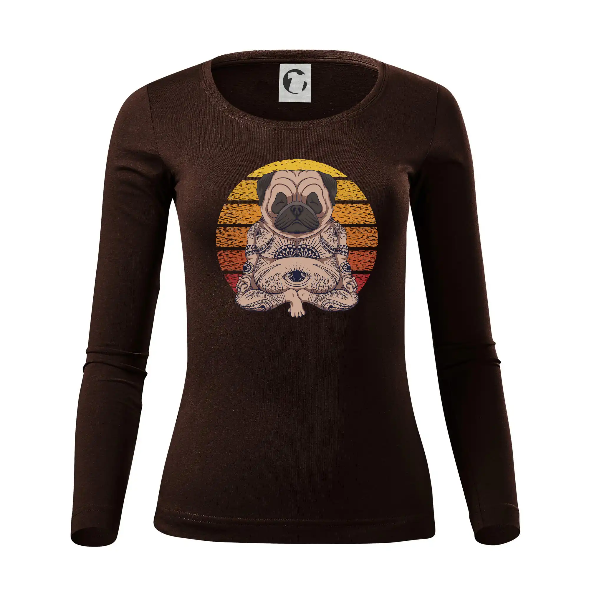 Yoga meditace - pug