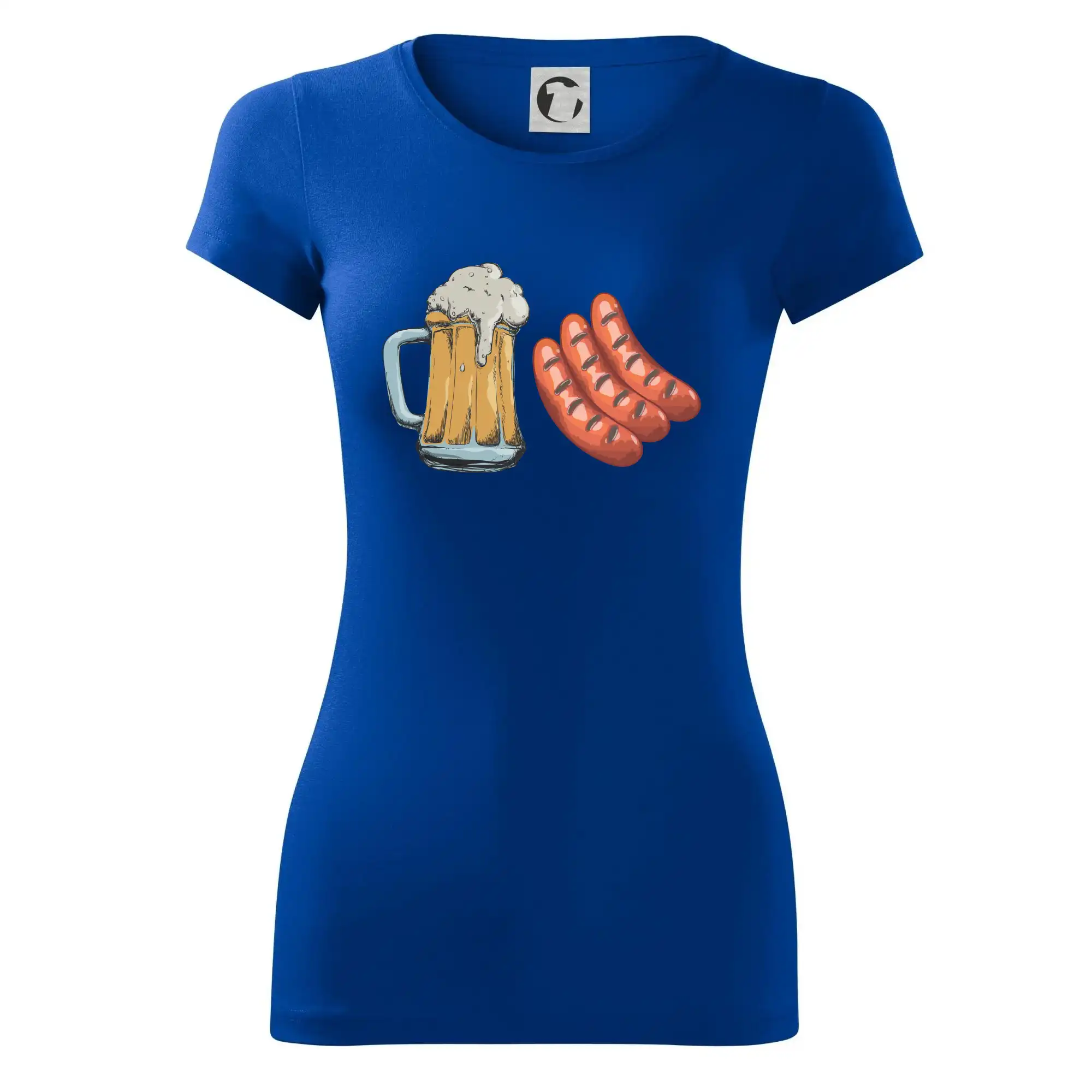 Pivo a klobása