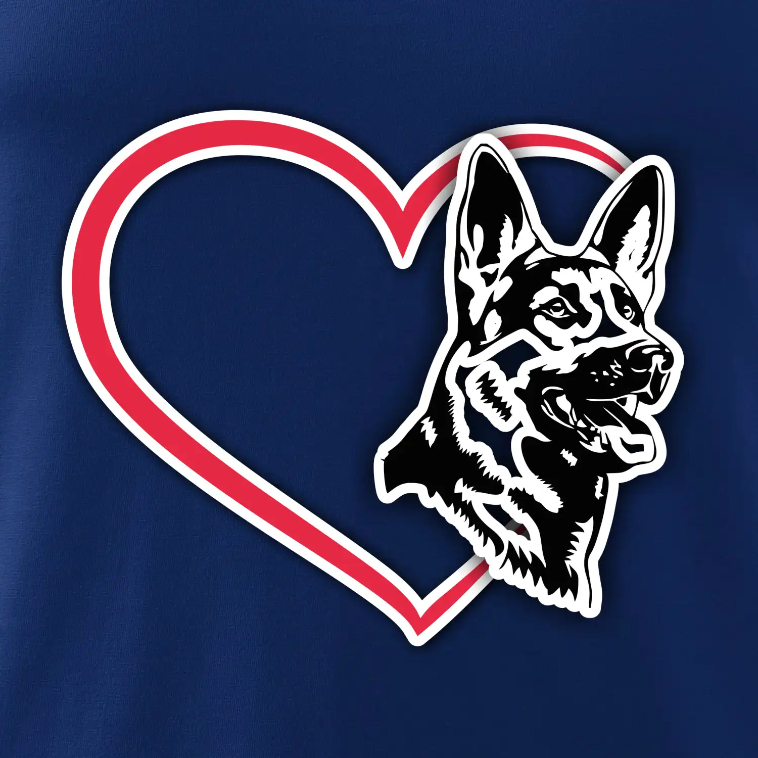 Německý ovčák v srdci